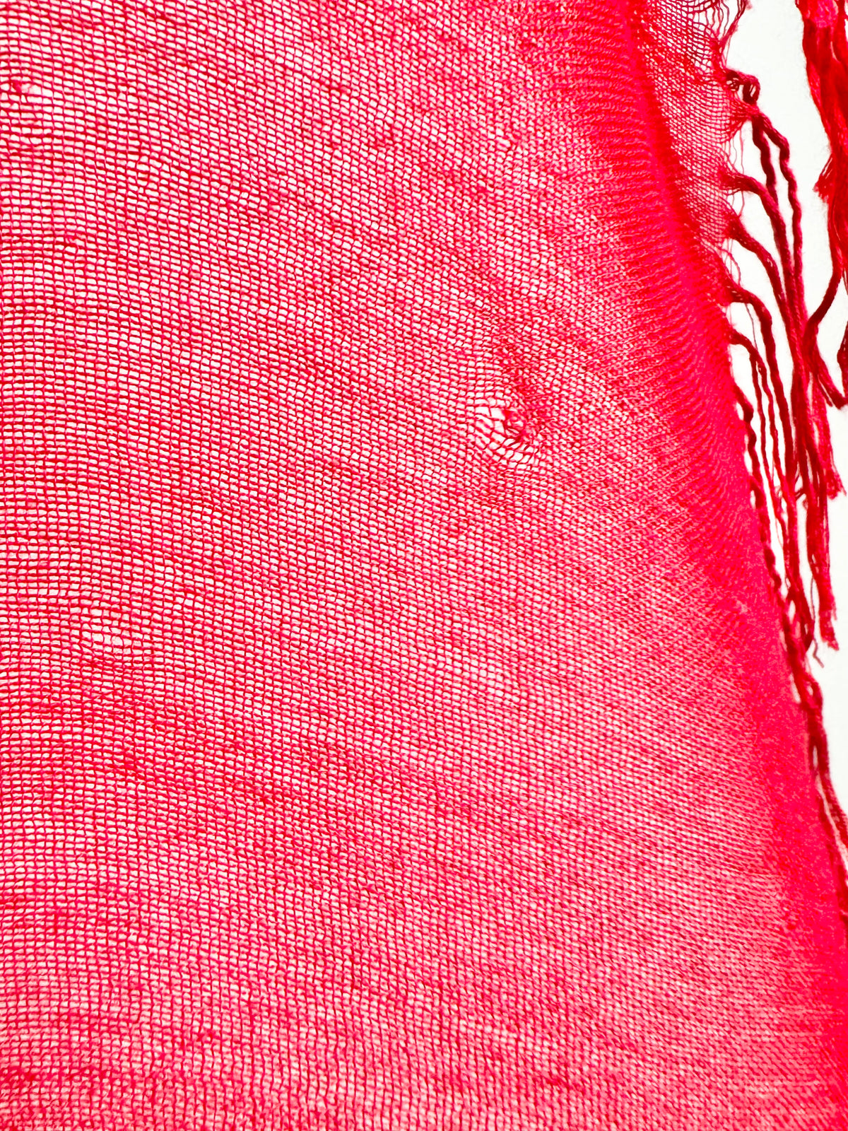 Crimson Pashmina Scarf