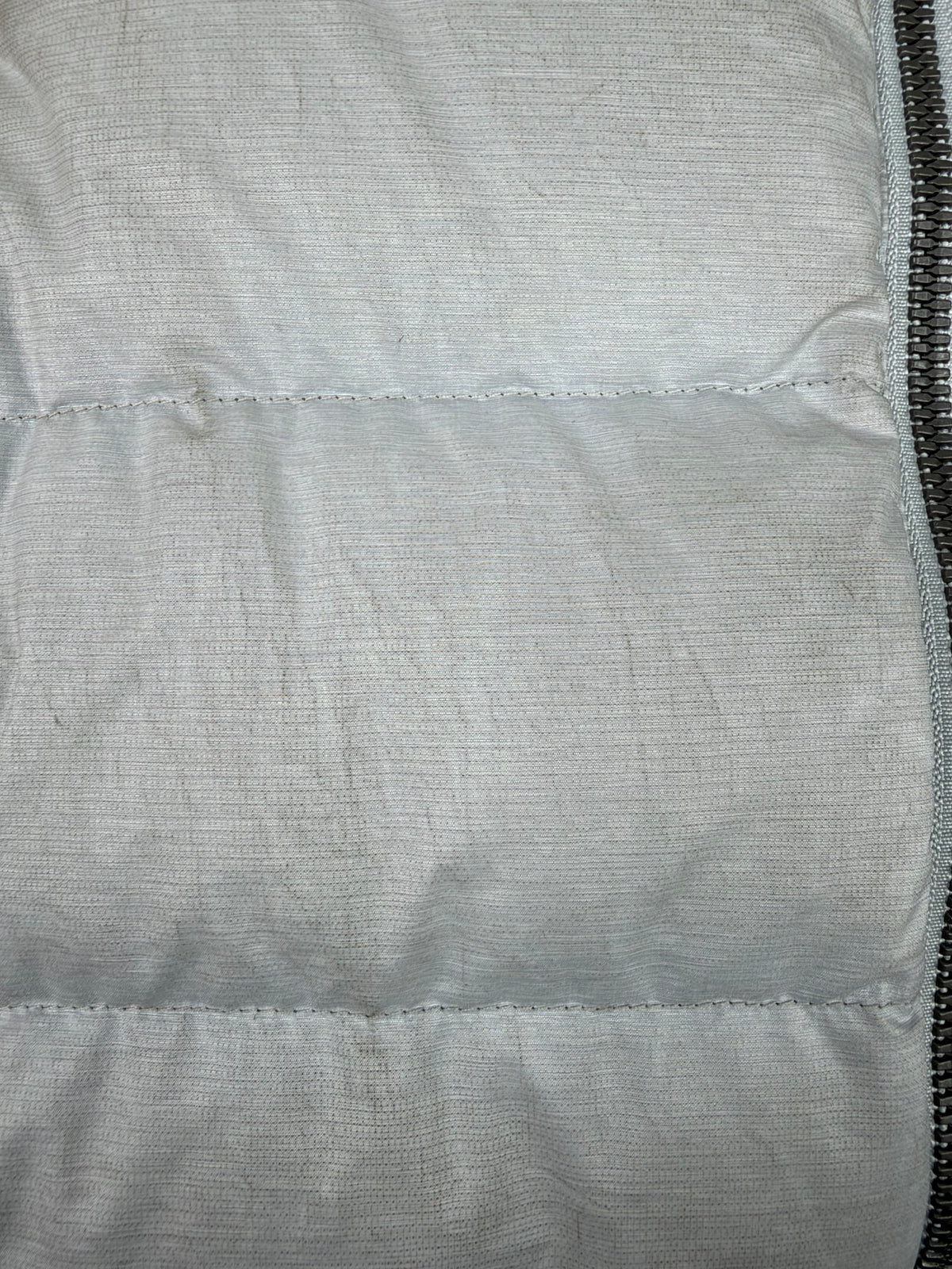 Macpac Silver Grey Long Insulated Jacket - AU6