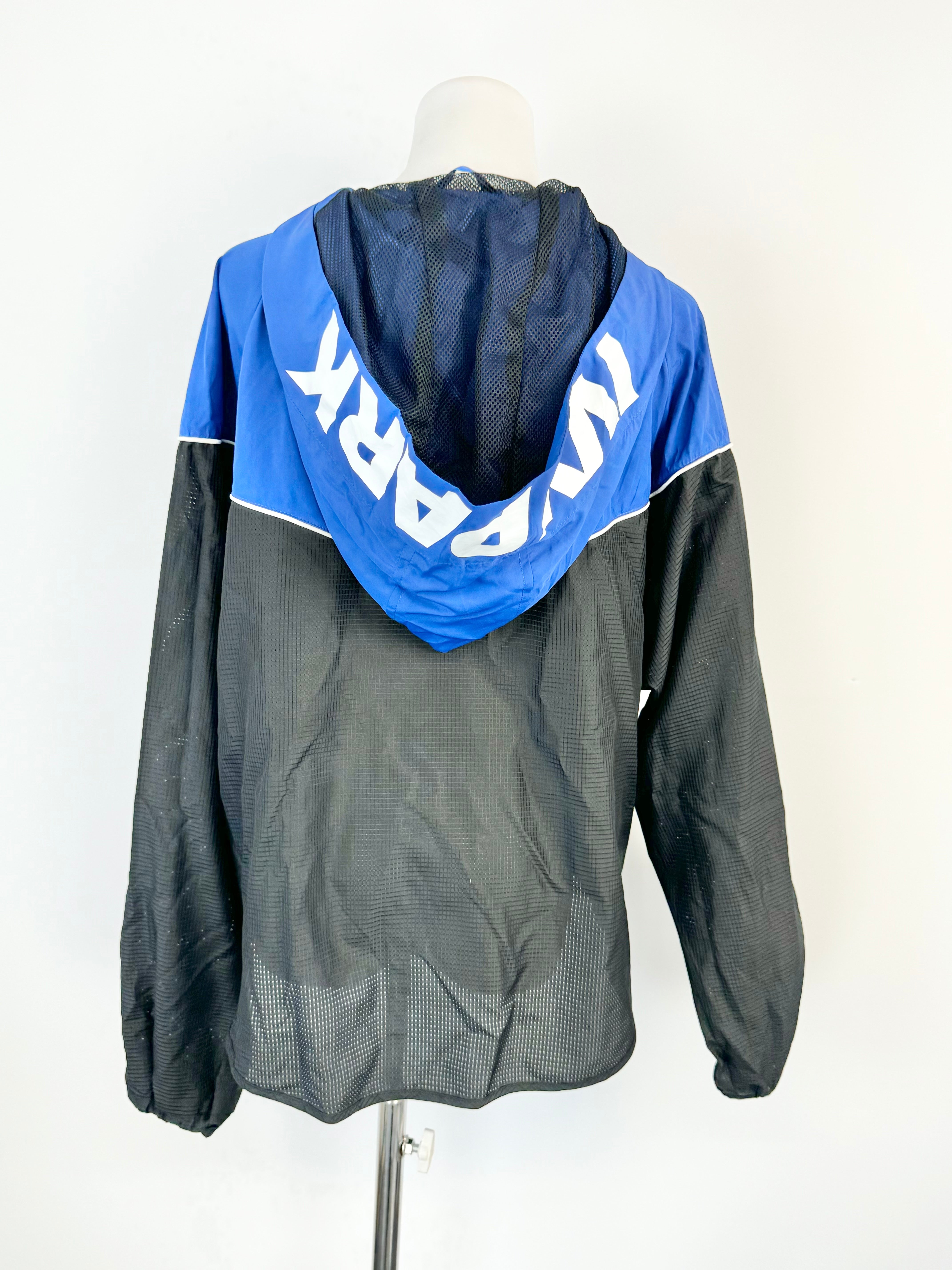 Ivy Park Blue & Black Contrast Windbreaker - AU6