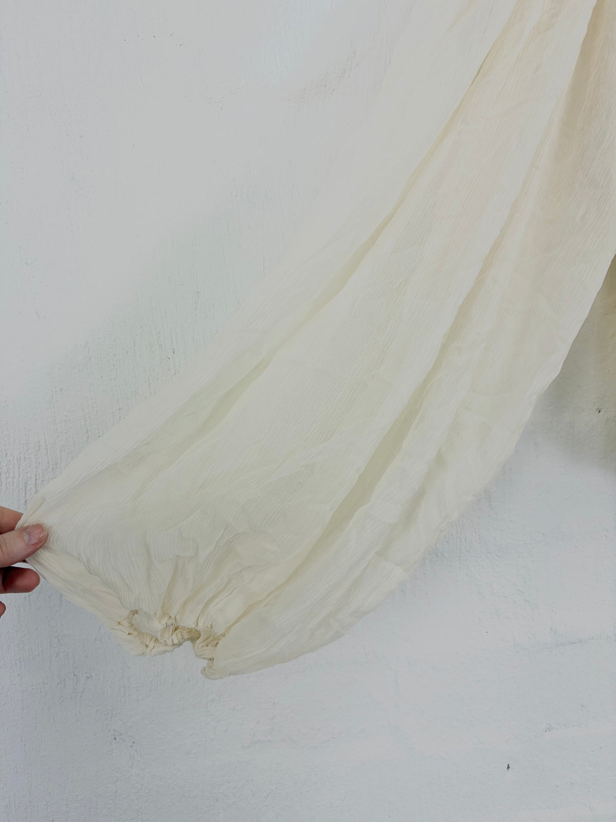 Ulla Johnson Ruffled Texture Puff Sleeve Silk Blouse - AU8