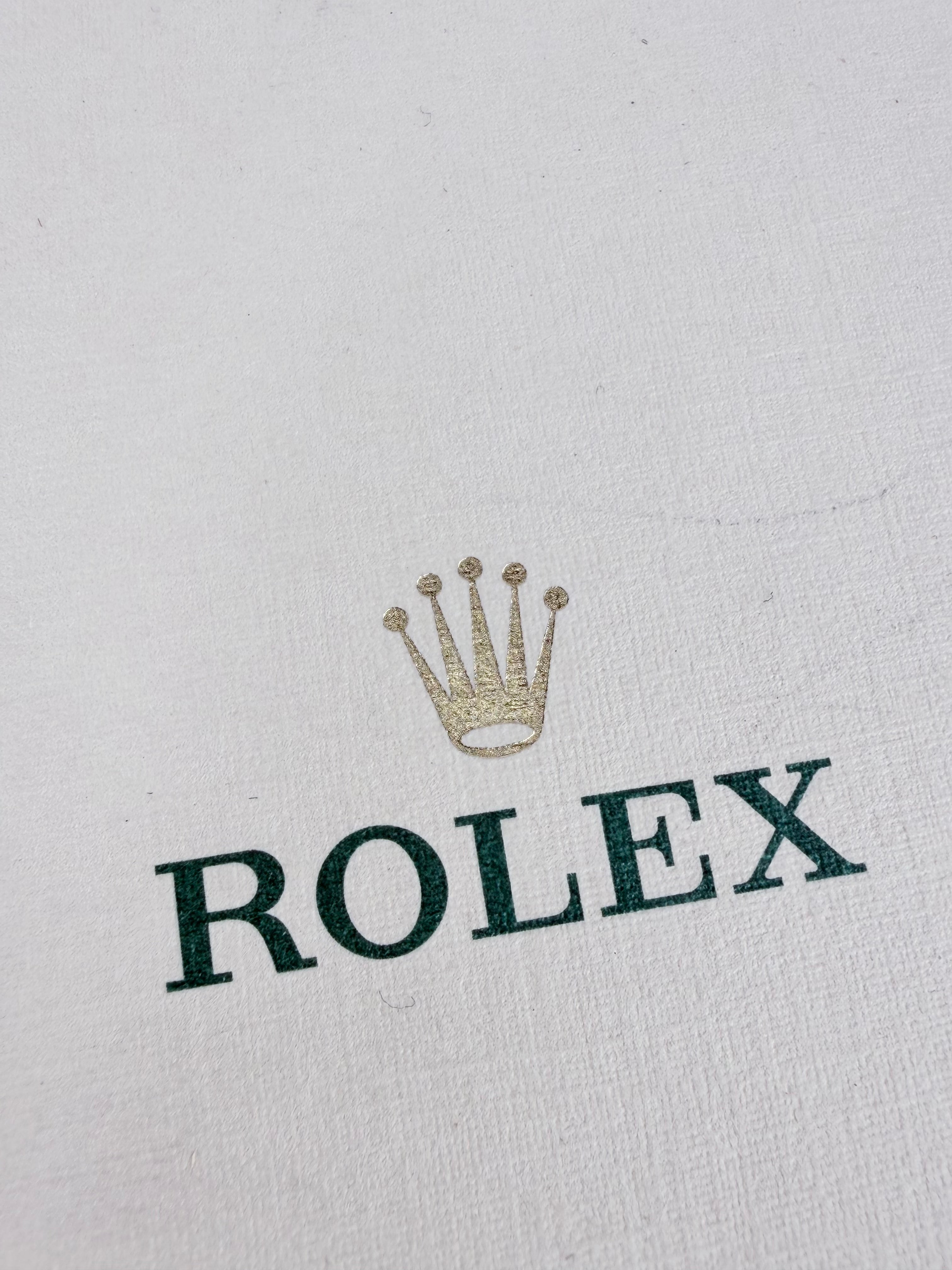 Rolex Silk Hand Rolled Tennis Scarf