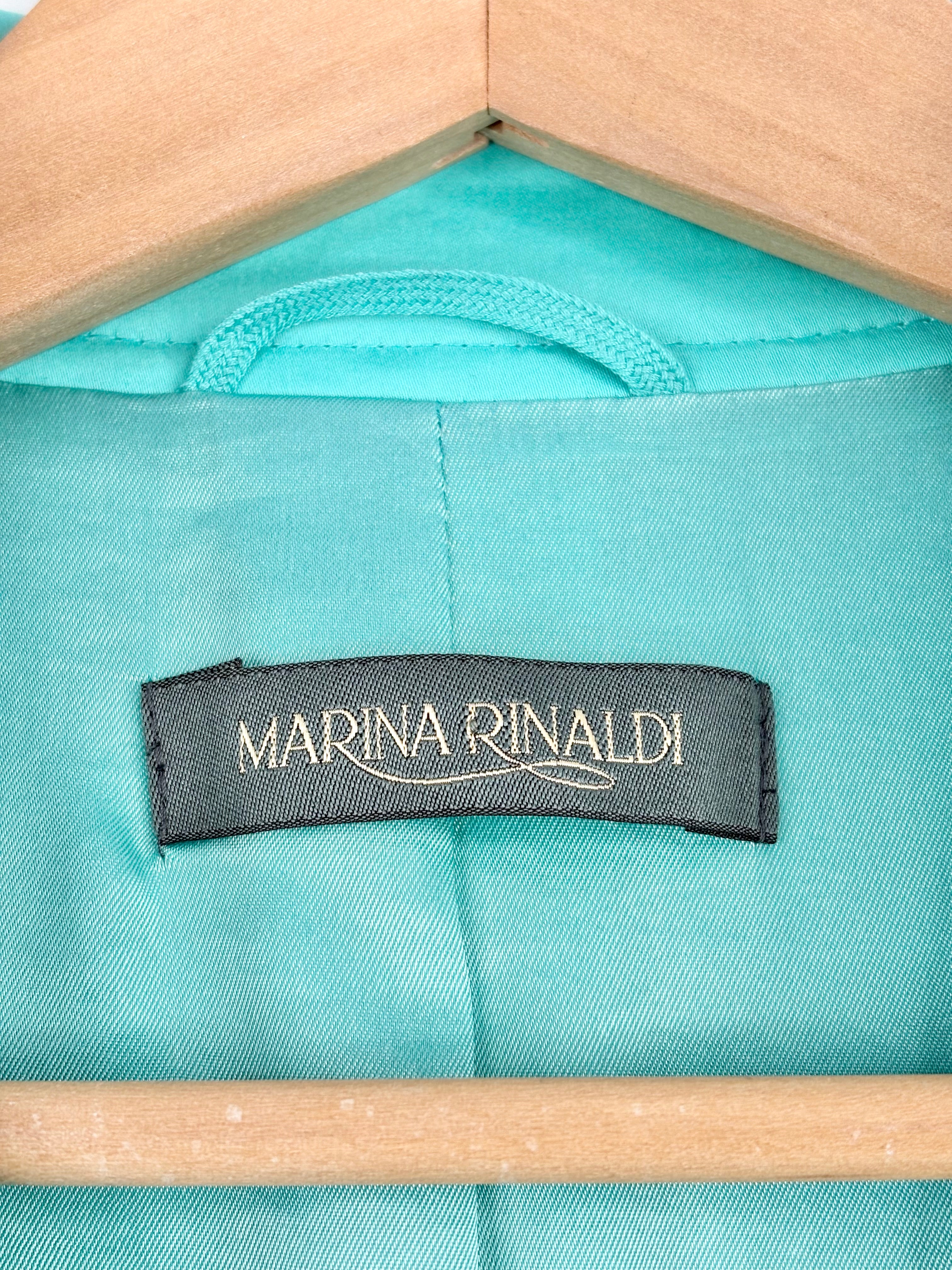Marina Rinaldi Aqua 'Giacca' Blazer - AU16