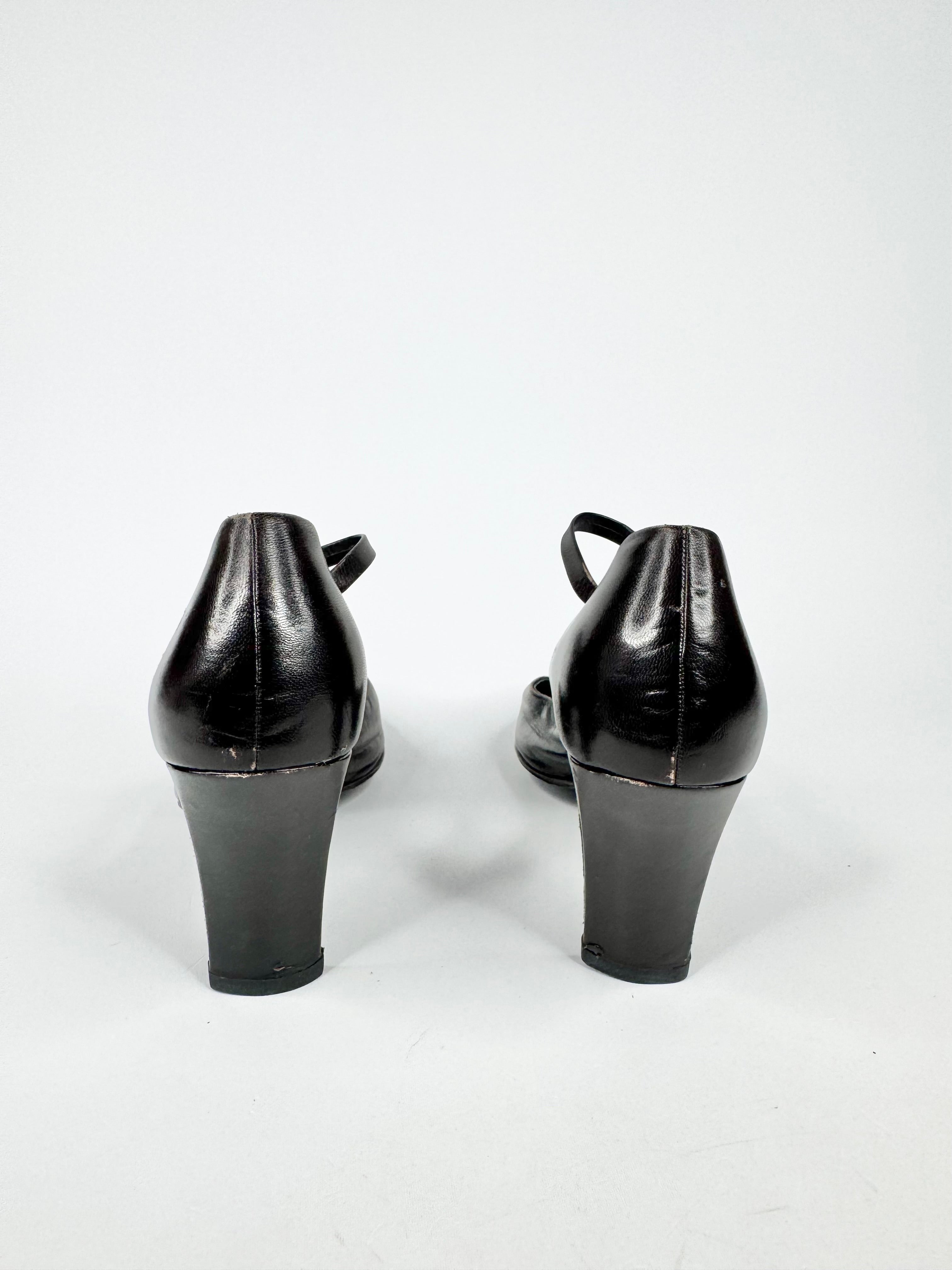 Jil Sander Penny Brown Pointed Toe Pumps - EU37.5