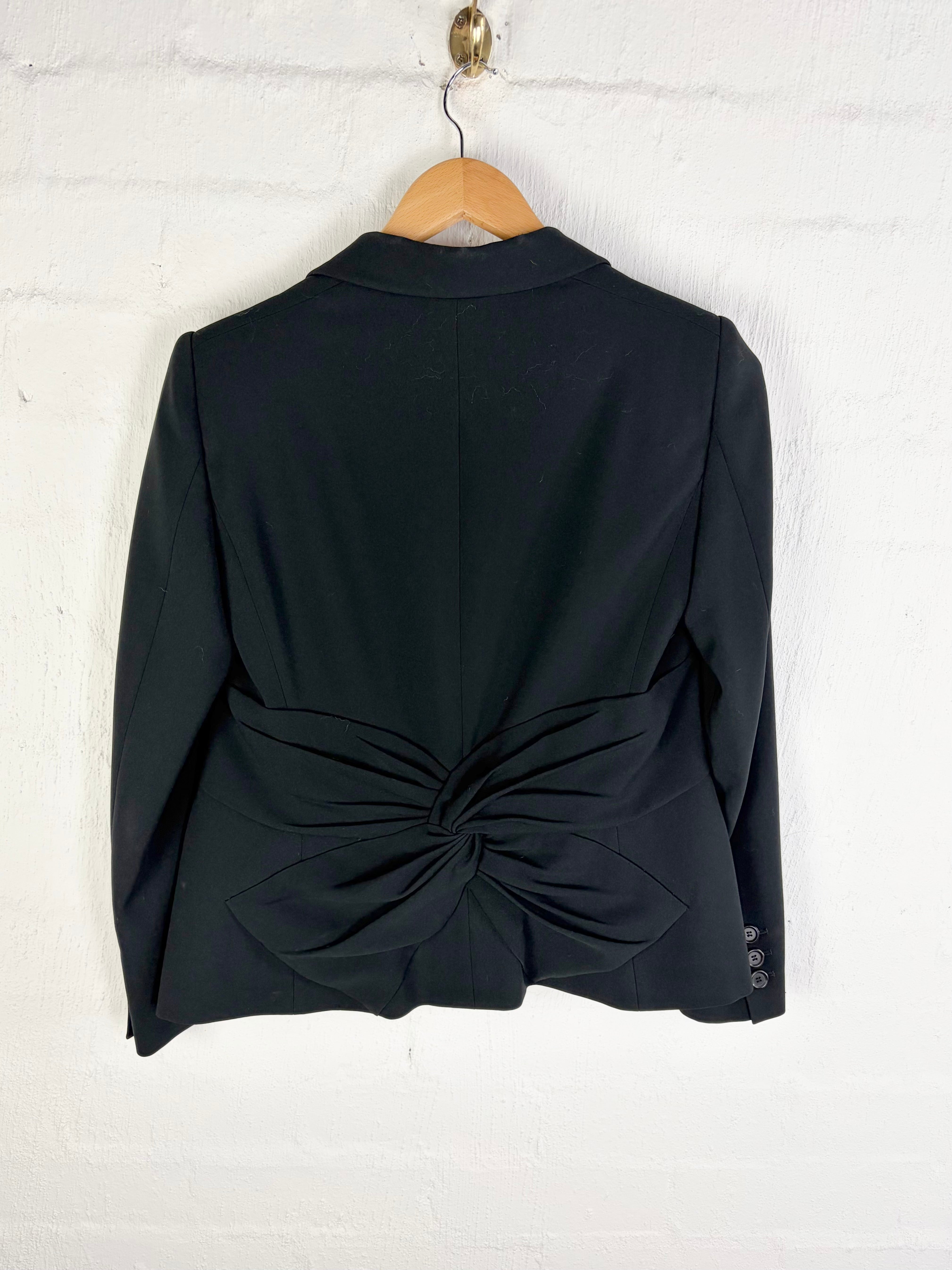 Moschino Black Tailored Blazer - AU12