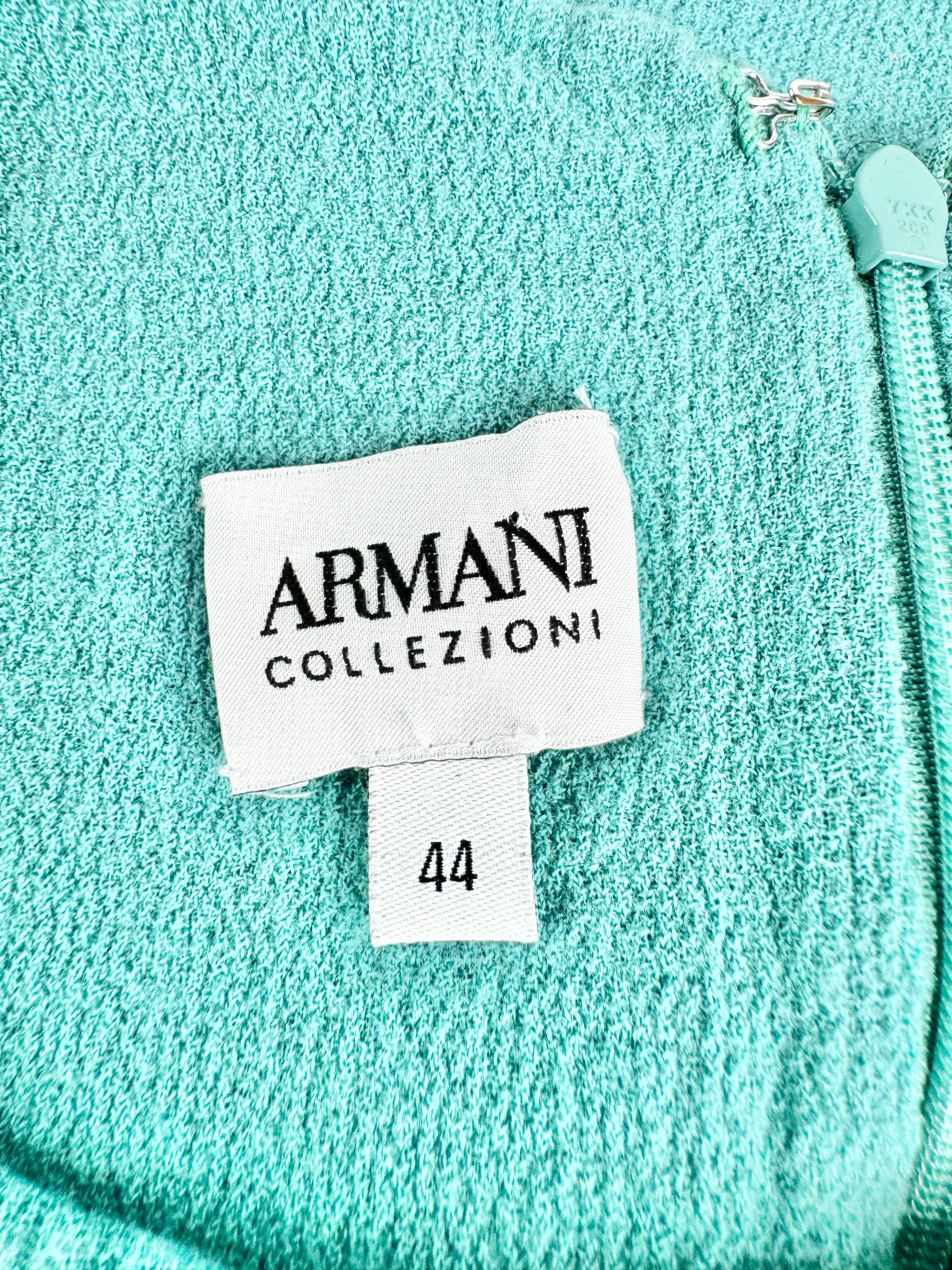 Armani Collezioni Seafoam Sheath Dress - AU8/10