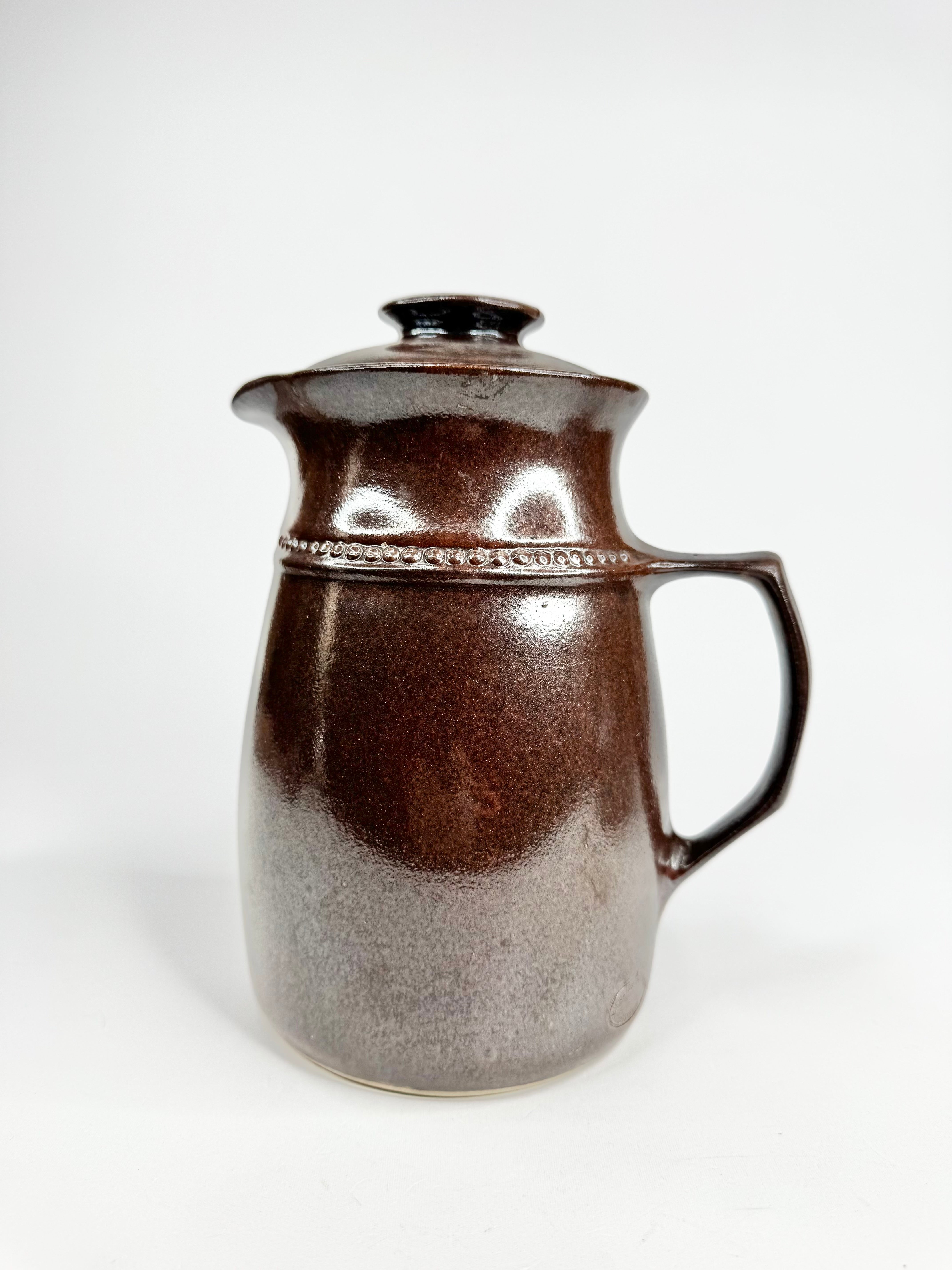 Vintage Bendigo Pottery Teapot, Sugar Bowl & Milk Jug