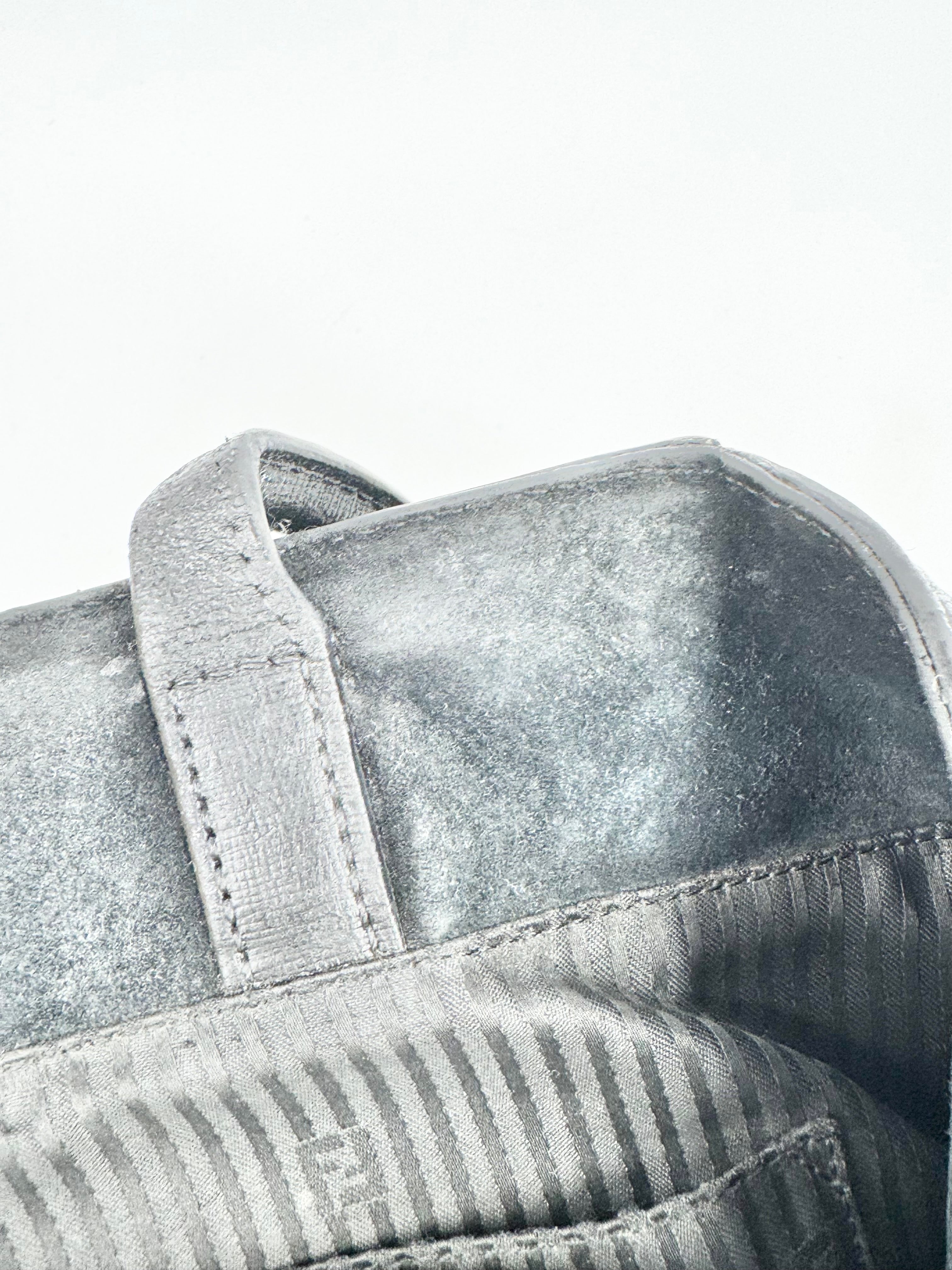 Fendi 2jours Black Leather Satchel