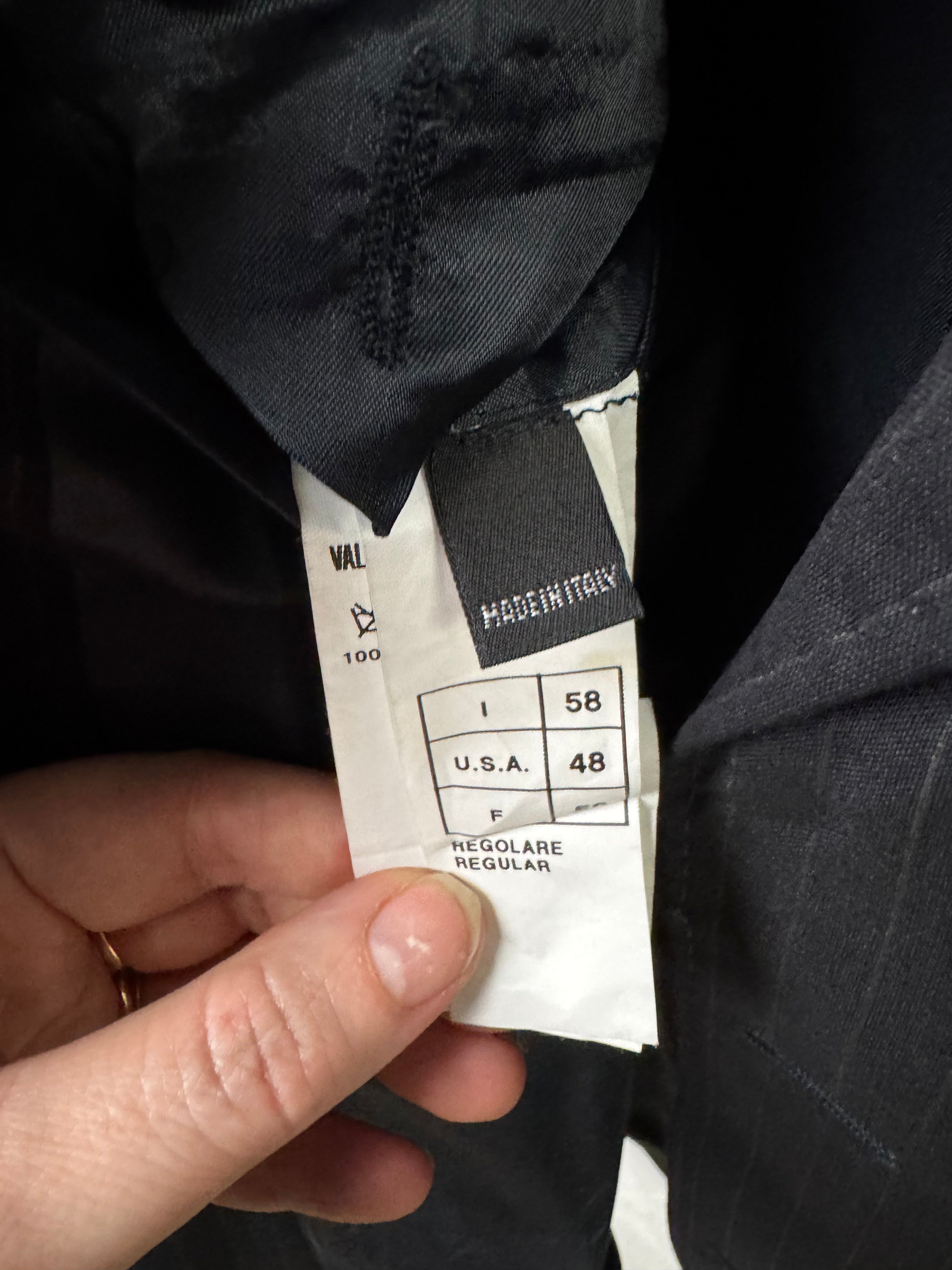 Valentino Pinstripe Blazer - 58