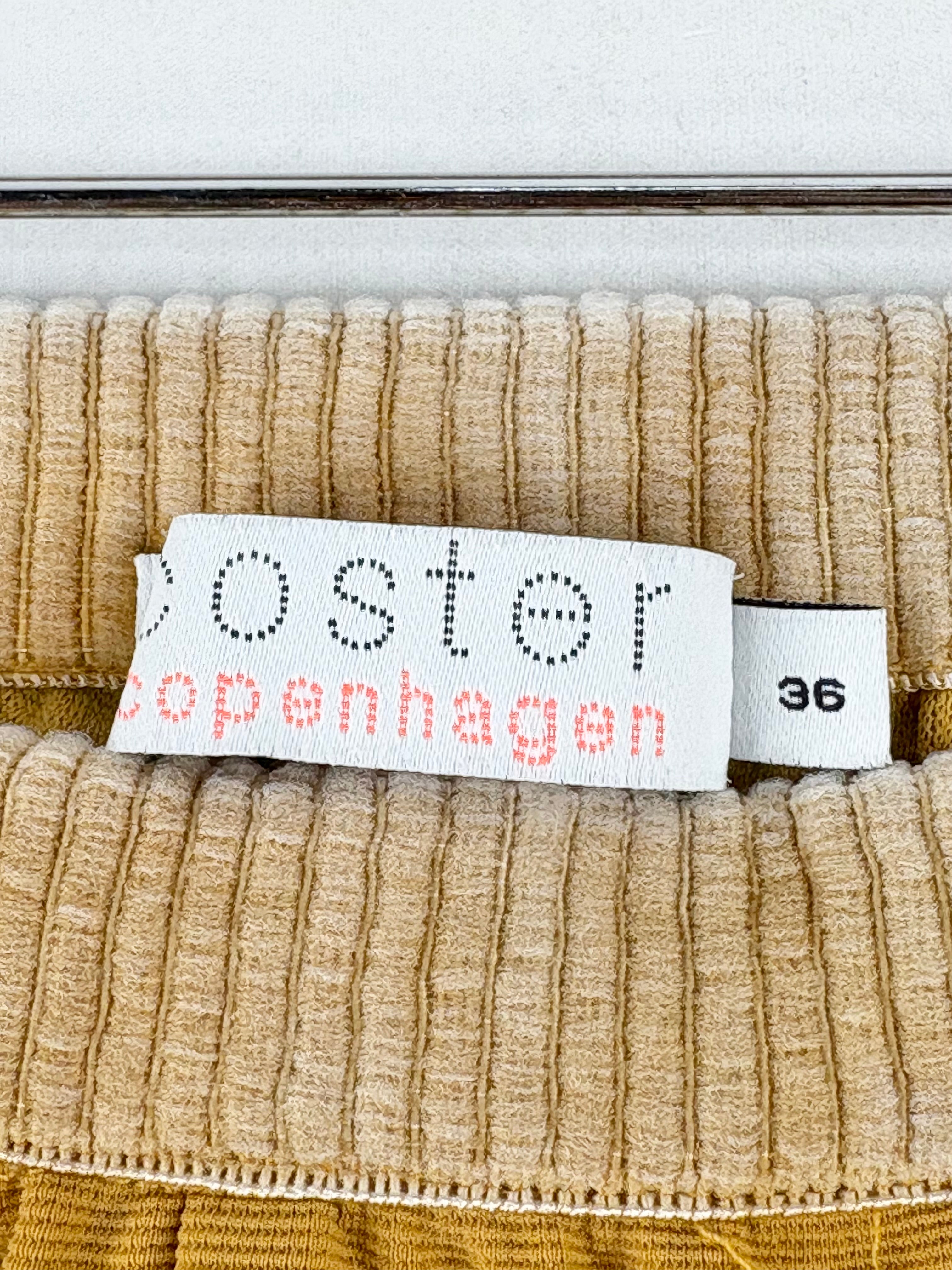 Coster Copenhagen Mustard Yellow Track Pant - AU8
