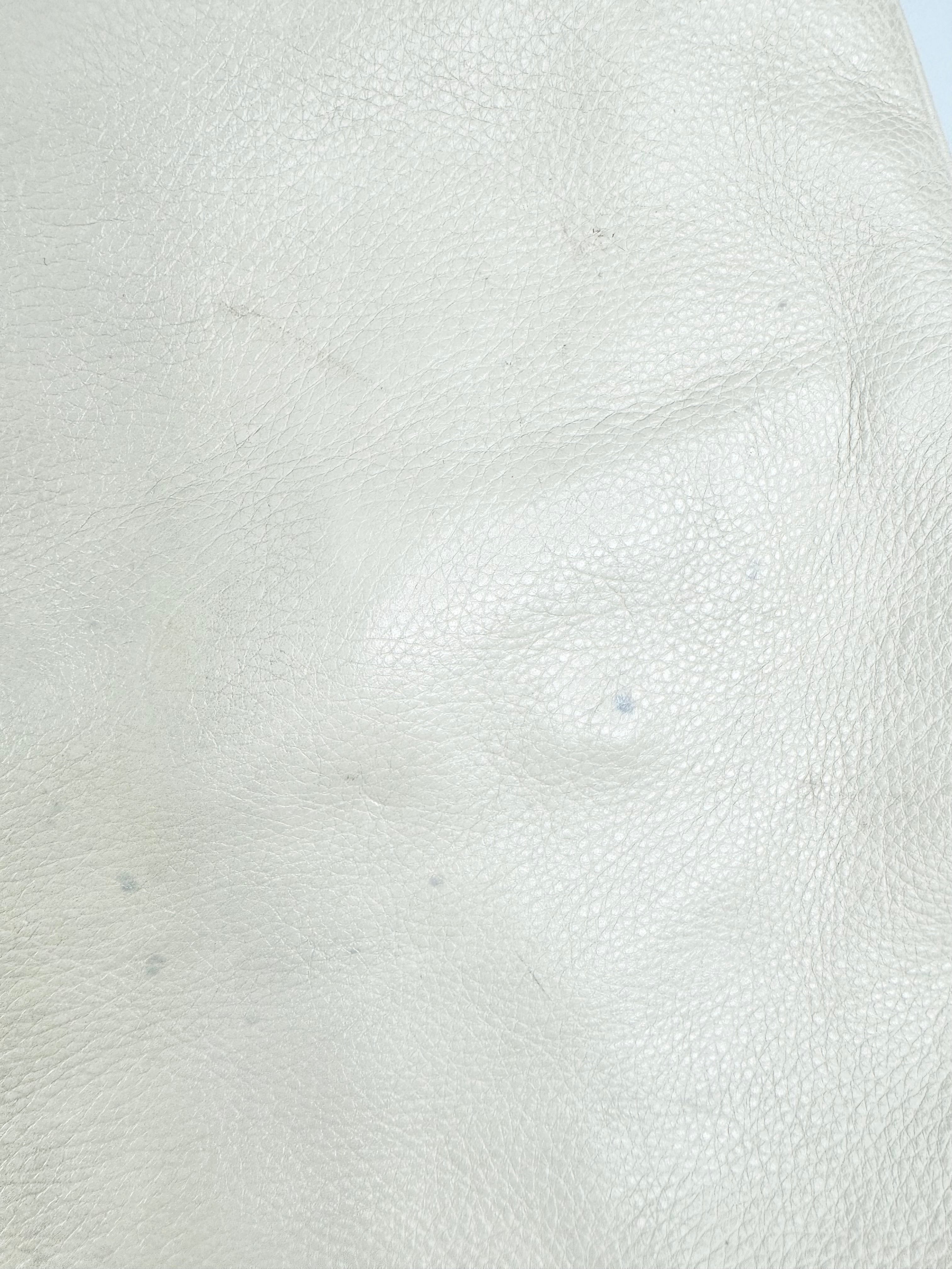 Oroton Cream Monogrammed Fabric & Leather Cross Body Bag