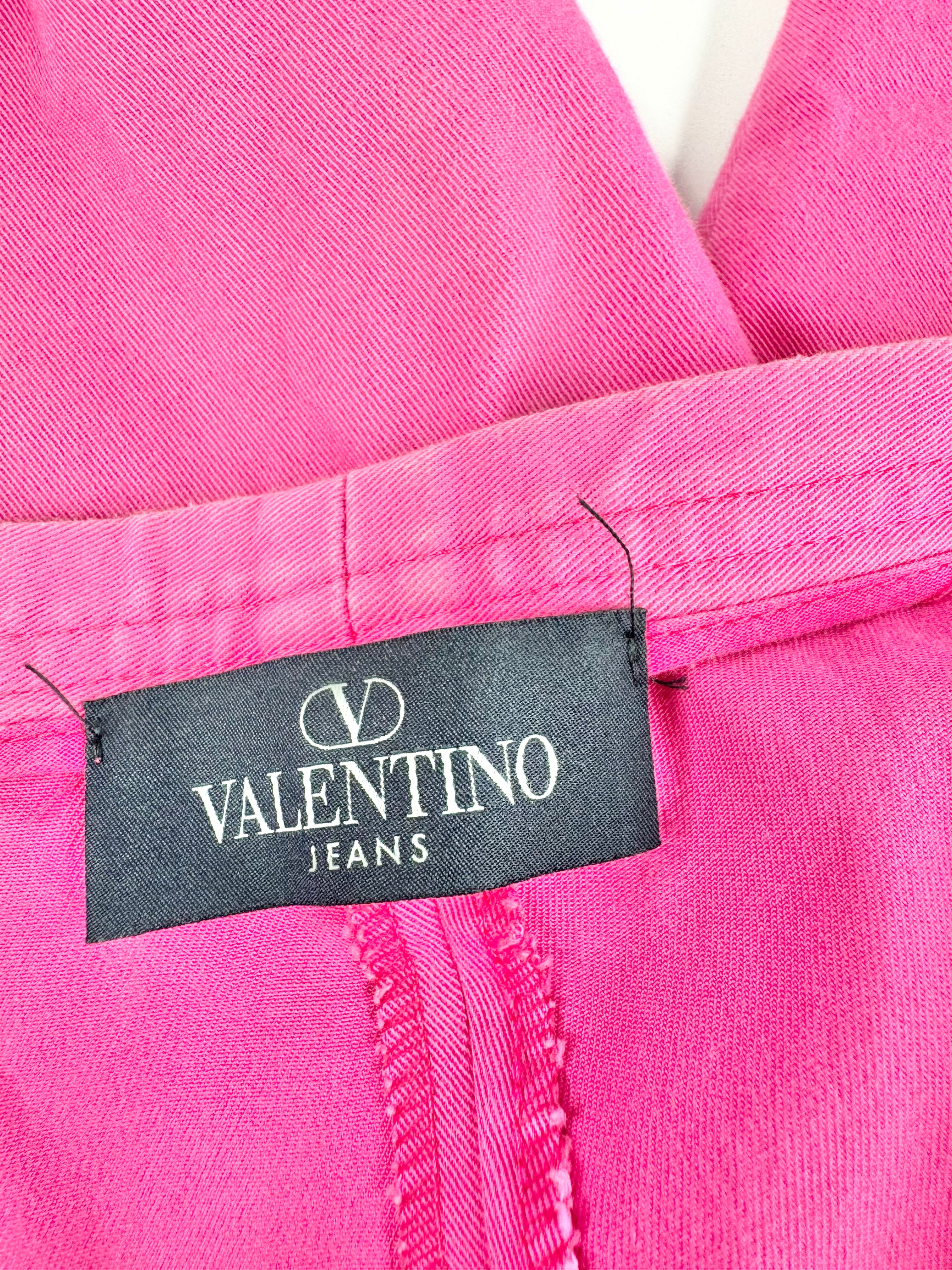 Valentino Jeans Flamingo Pink Capris - AU12/14