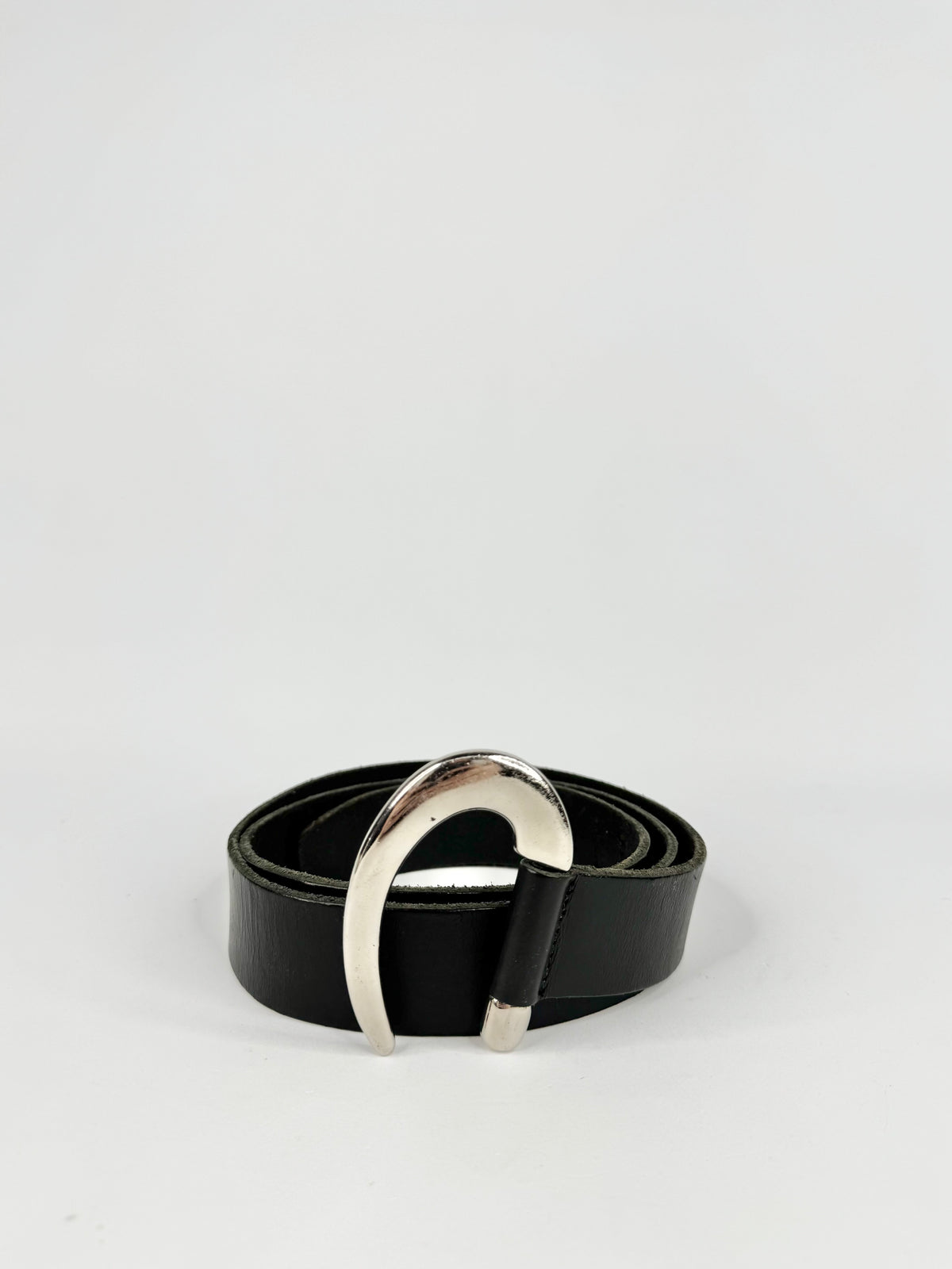 Zambesi Black Leather Belt
