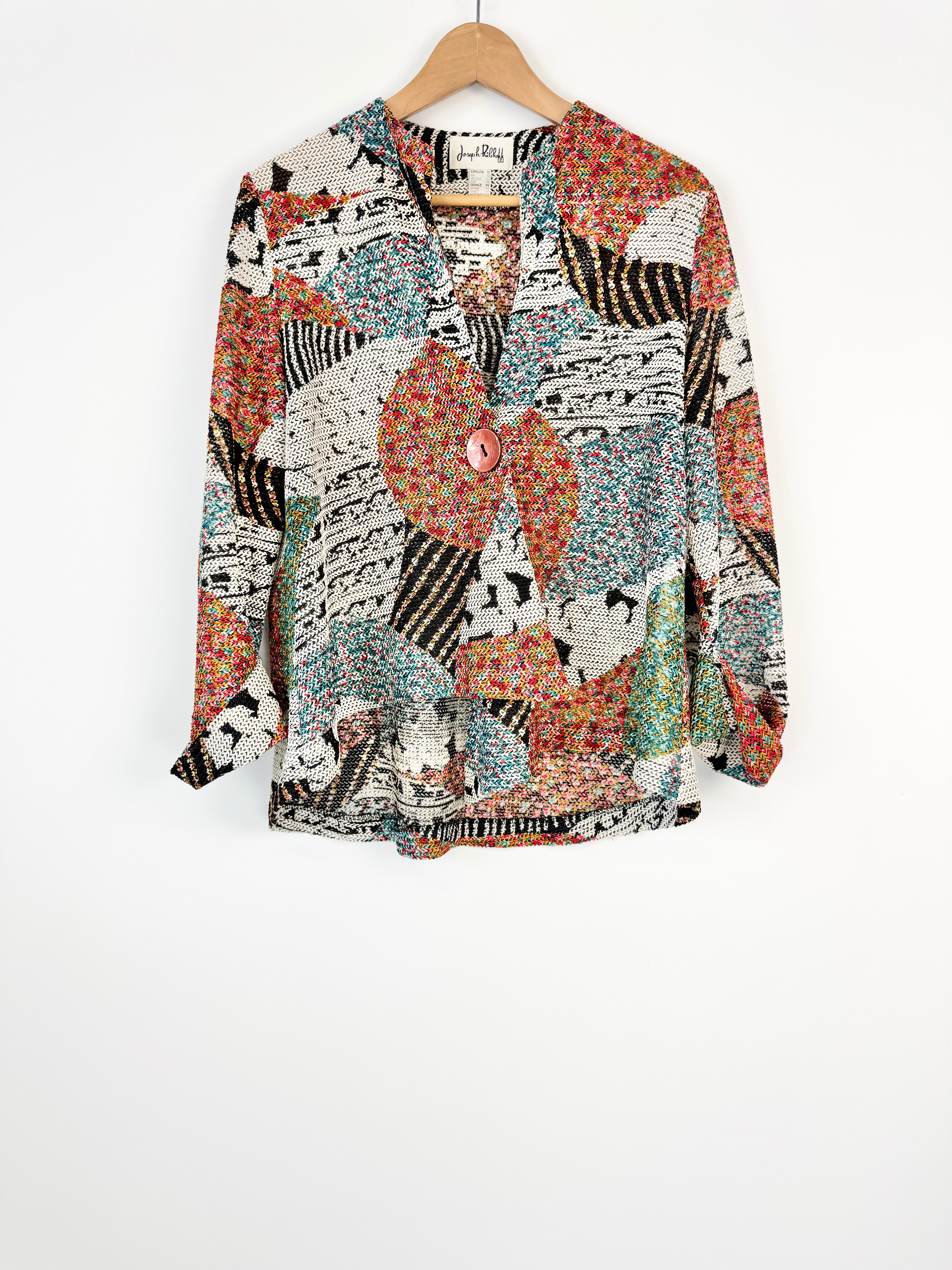 Joseph Ribkoff Multicolour Knitted Cardigan - AU12