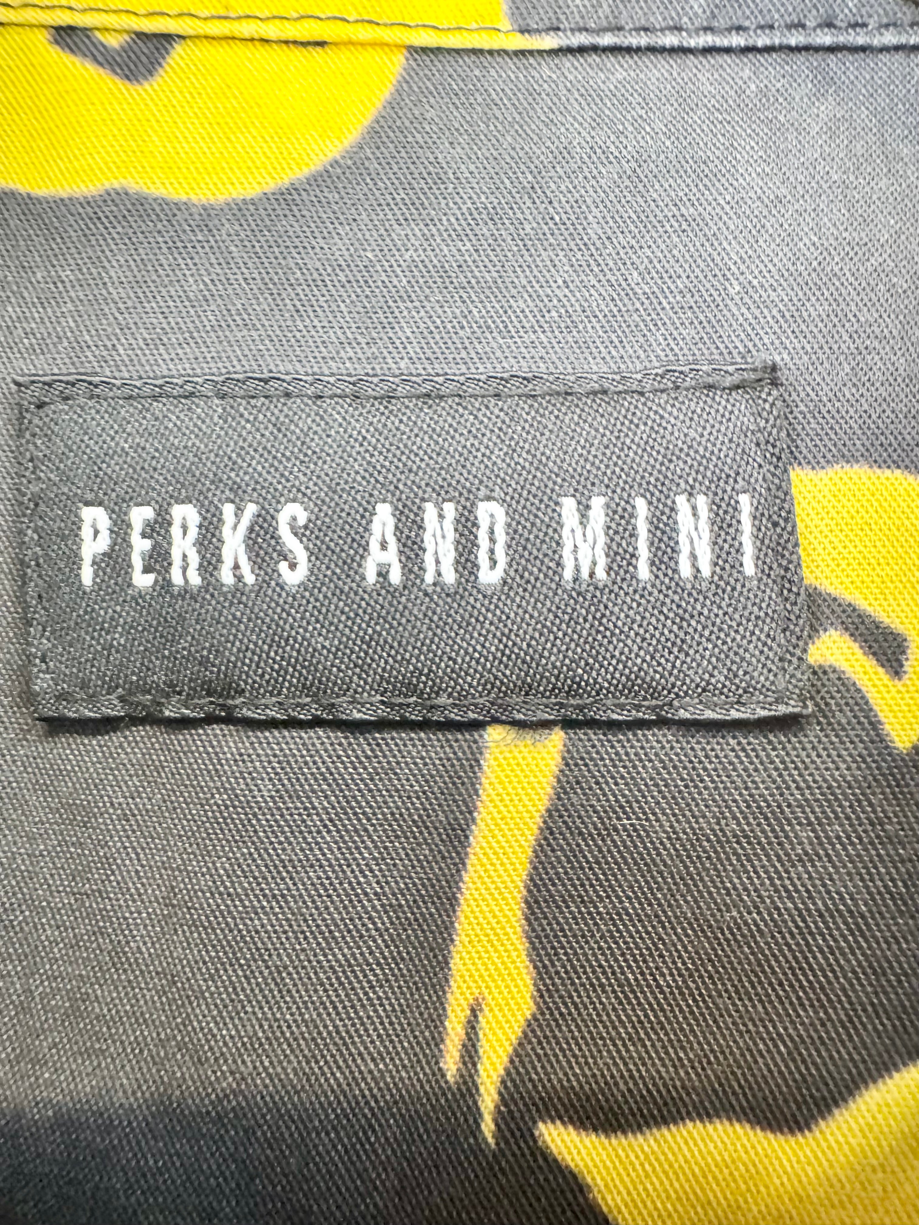 P.A.M 'Dolphin Duo Sono' Button Up Short Sleeve Shirt - M/L