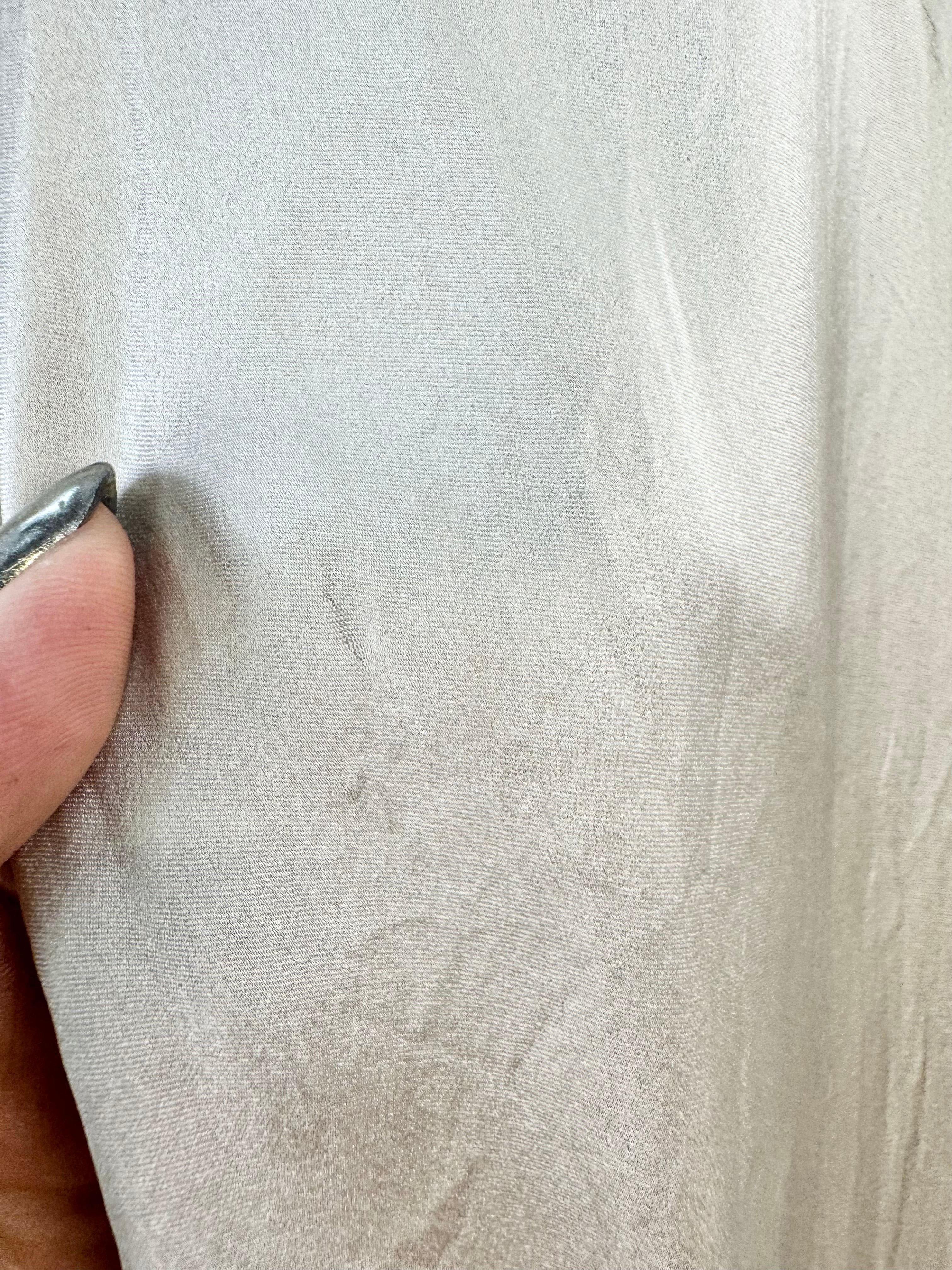 Silk Laundry Vanilla Creme Wise Leg Slacks - AU6/8