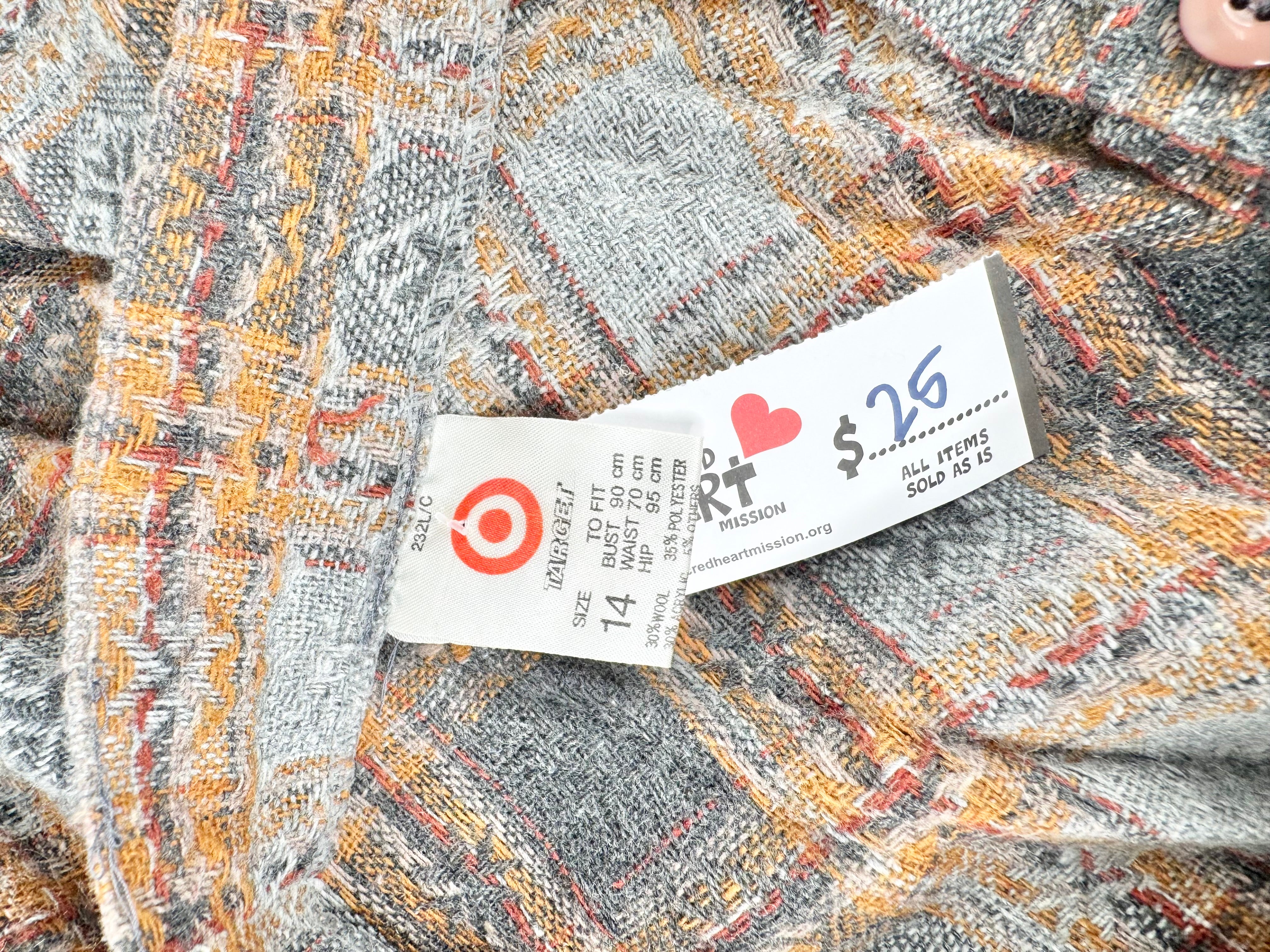 VINTAGE TARGET SKIRT - AU12