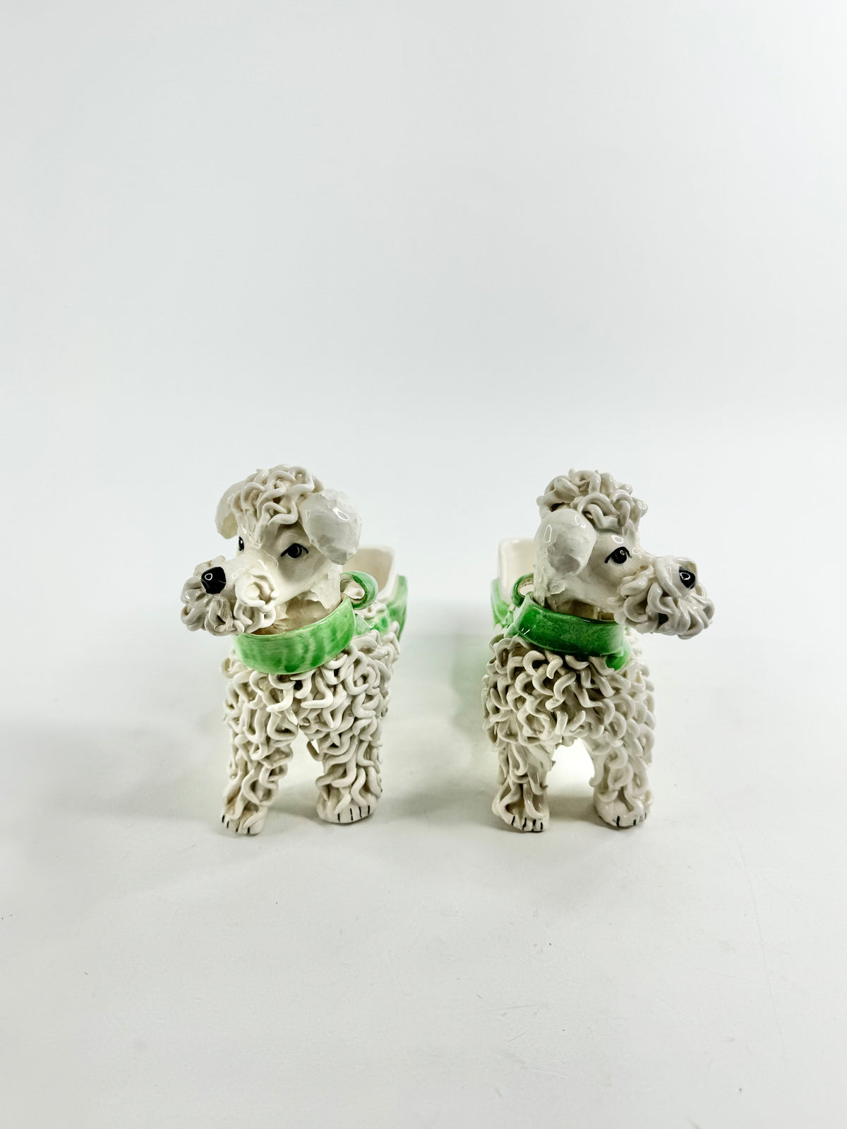 Mid Century Florentina Spaghetti Poodle Planters