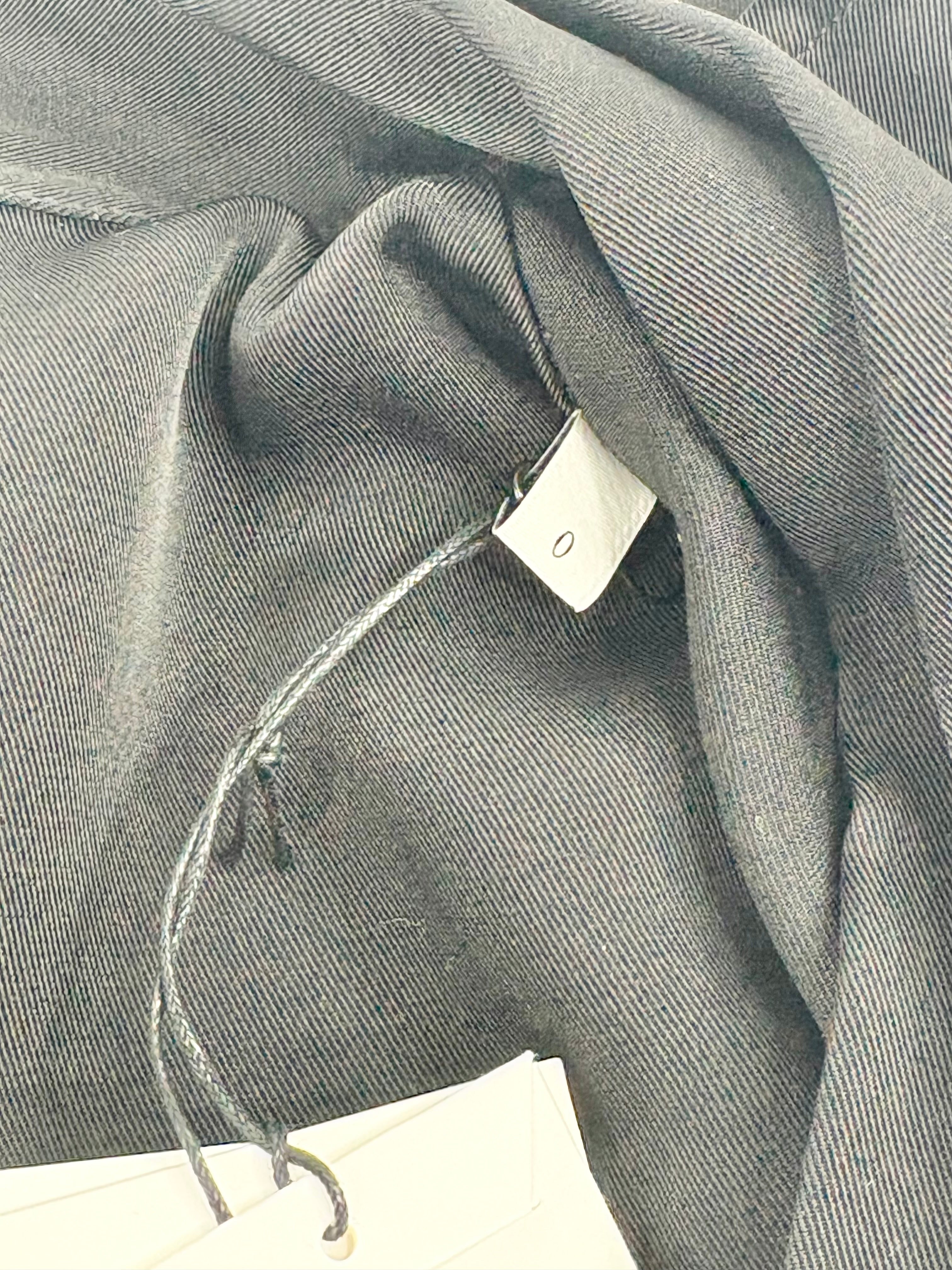 Sandro Black 'Lanna' Long-Sleeve Shirt - AU6/8