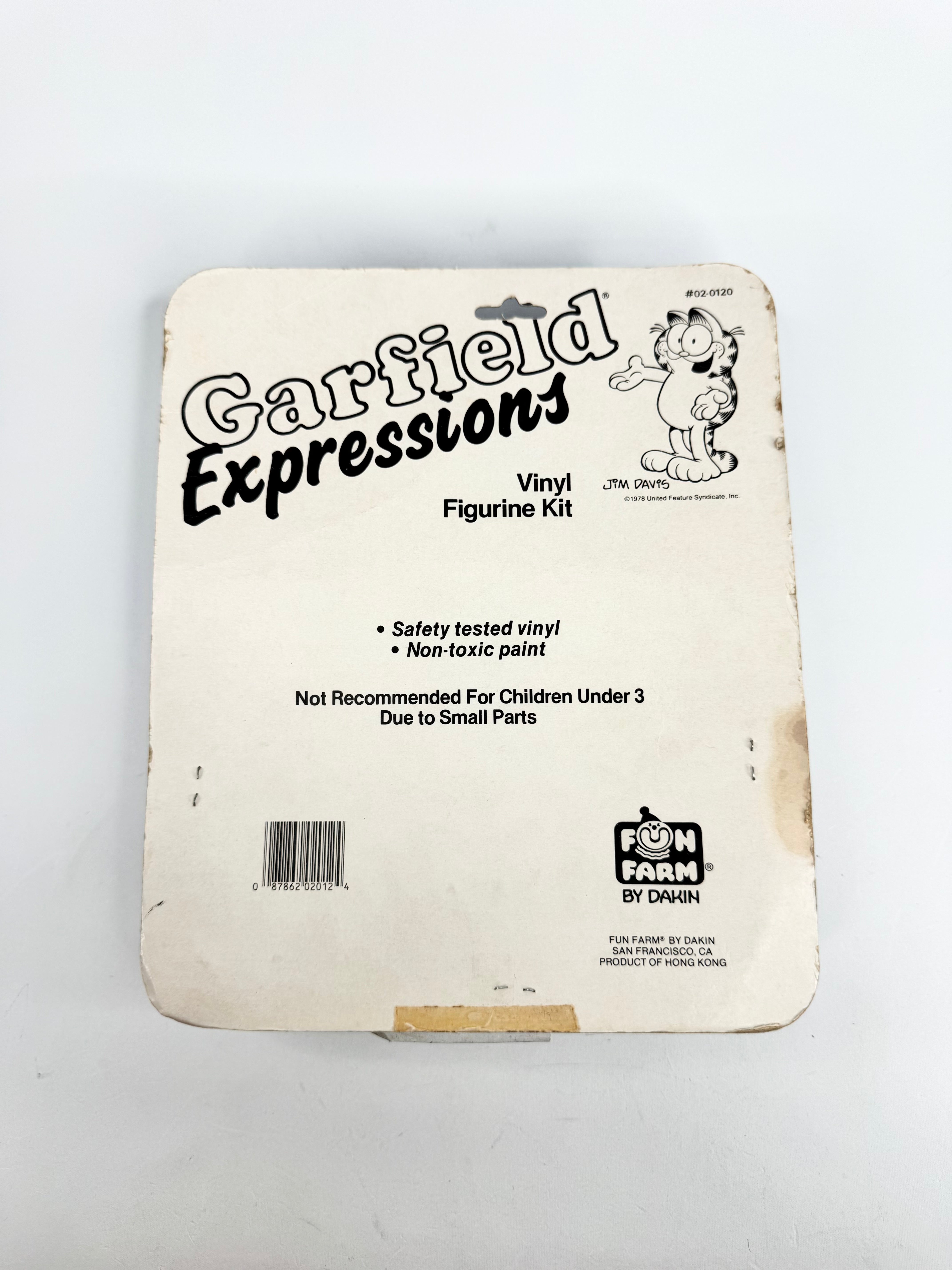 Retro Garfield Expressions Vinyl Figurine Kit