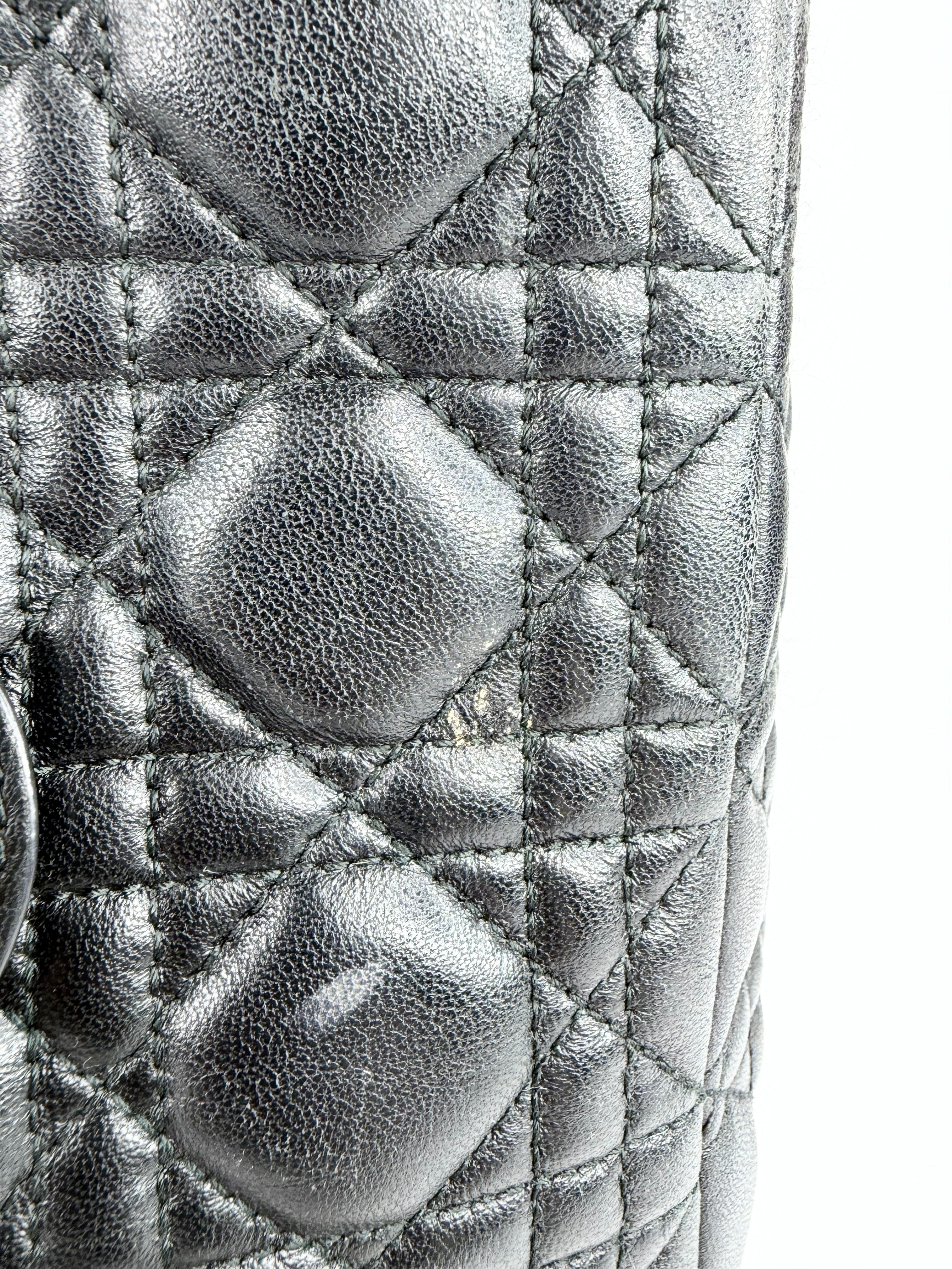 Christian Dior Black 'Lady' Handbag