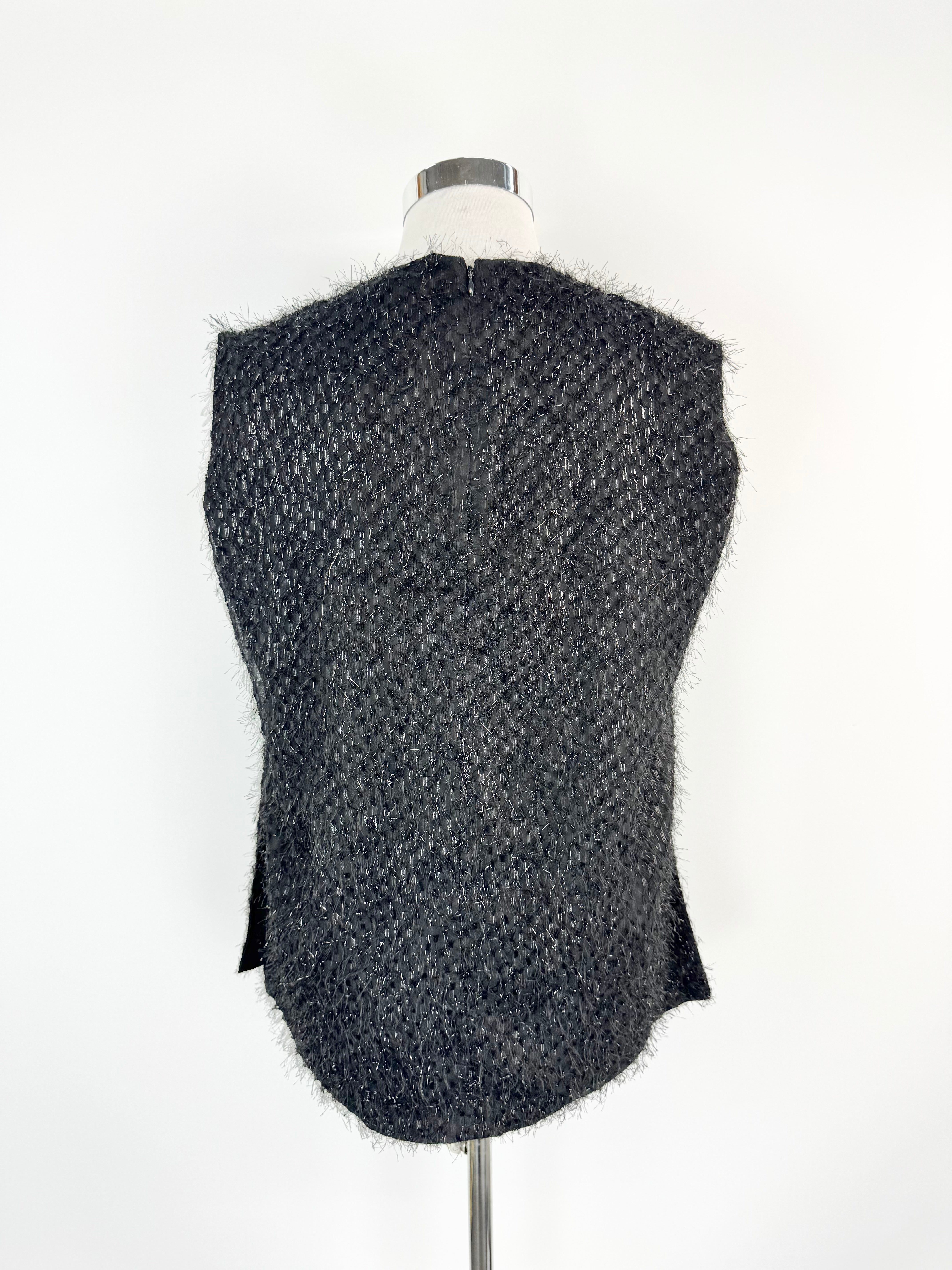 Cos Black Sleevless Top - AU12