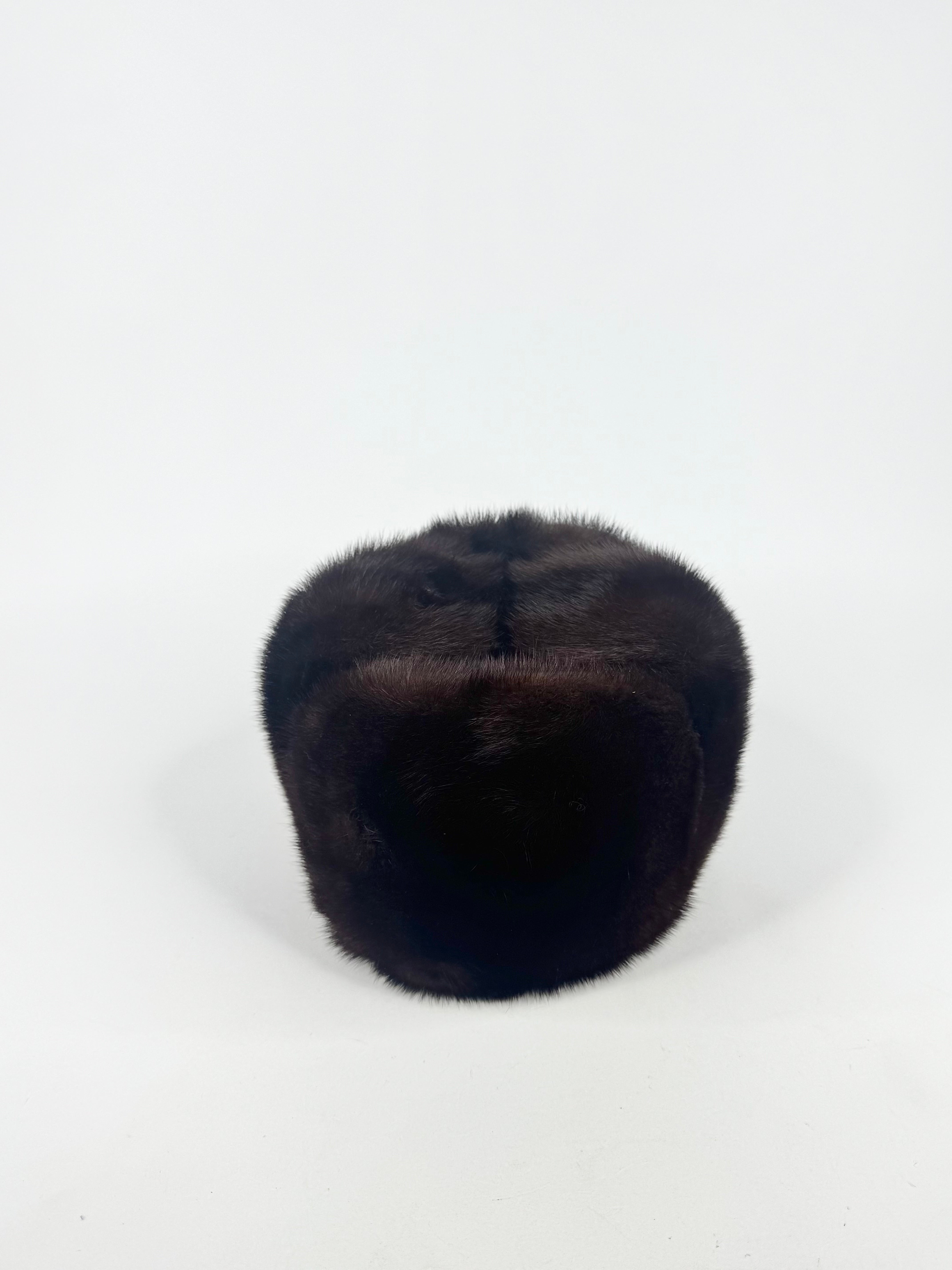 Vintage Brown Fur Hat
