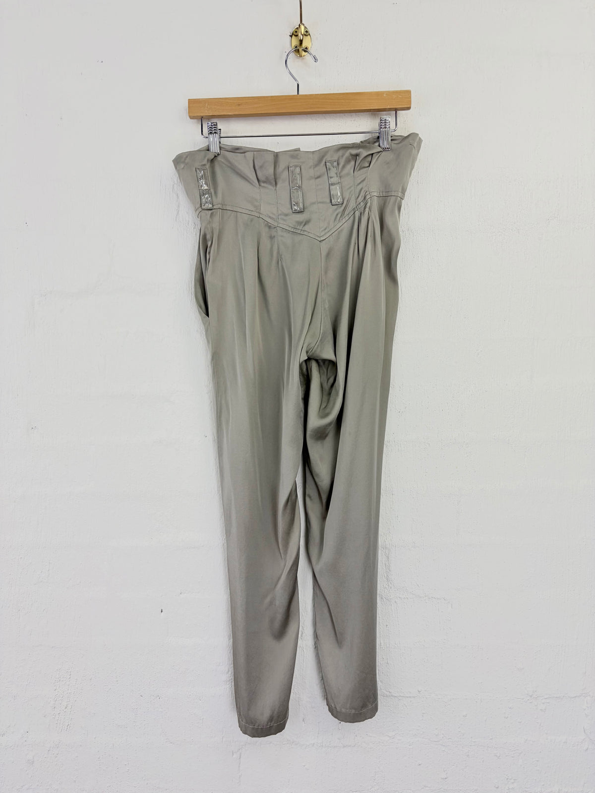 Sass & Bide Taupe 'Silk Clarity' Slacks - AU8/10
