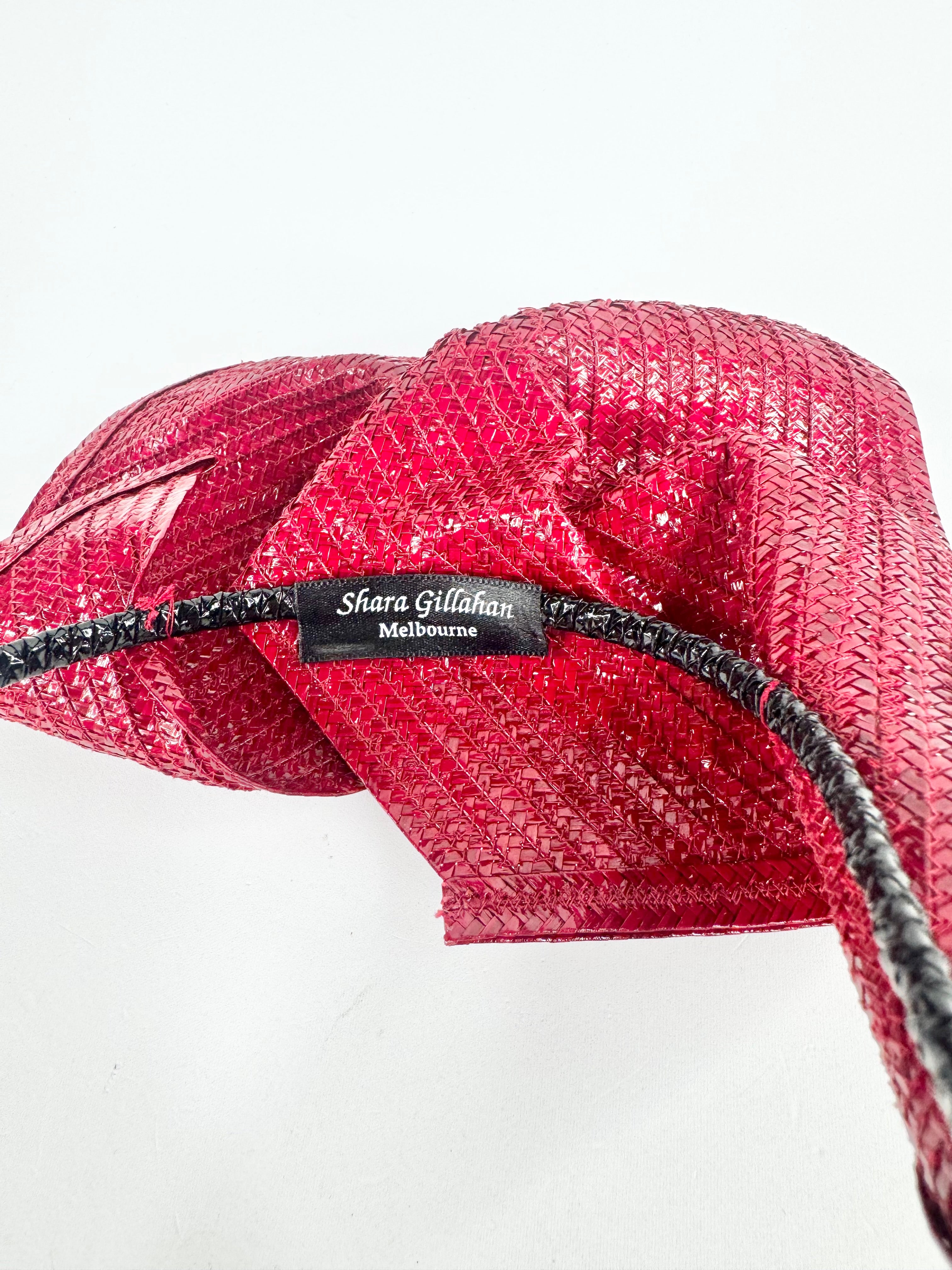 Shara Gillahan Melbourne Red Motif Headband