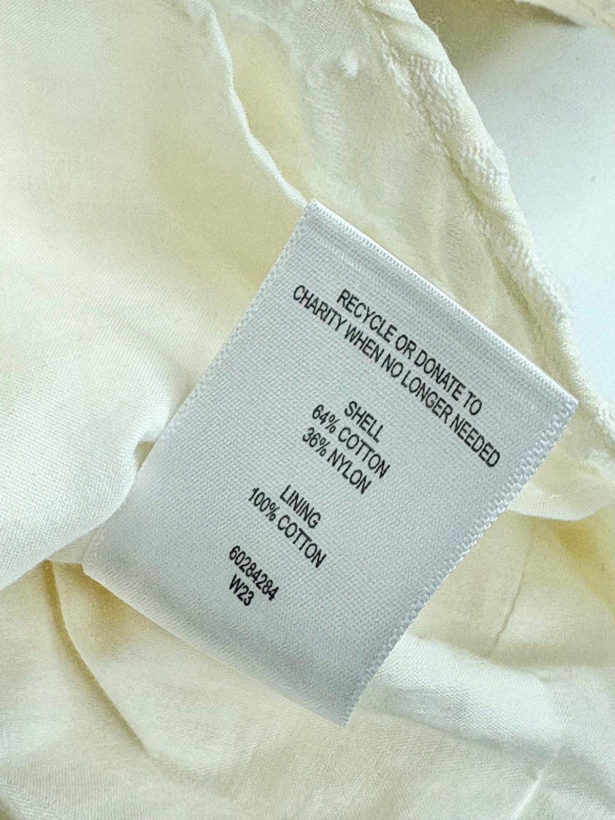 Witchery Vanilla 'Matlisse' Puff-Sleeve Blouse - AU12