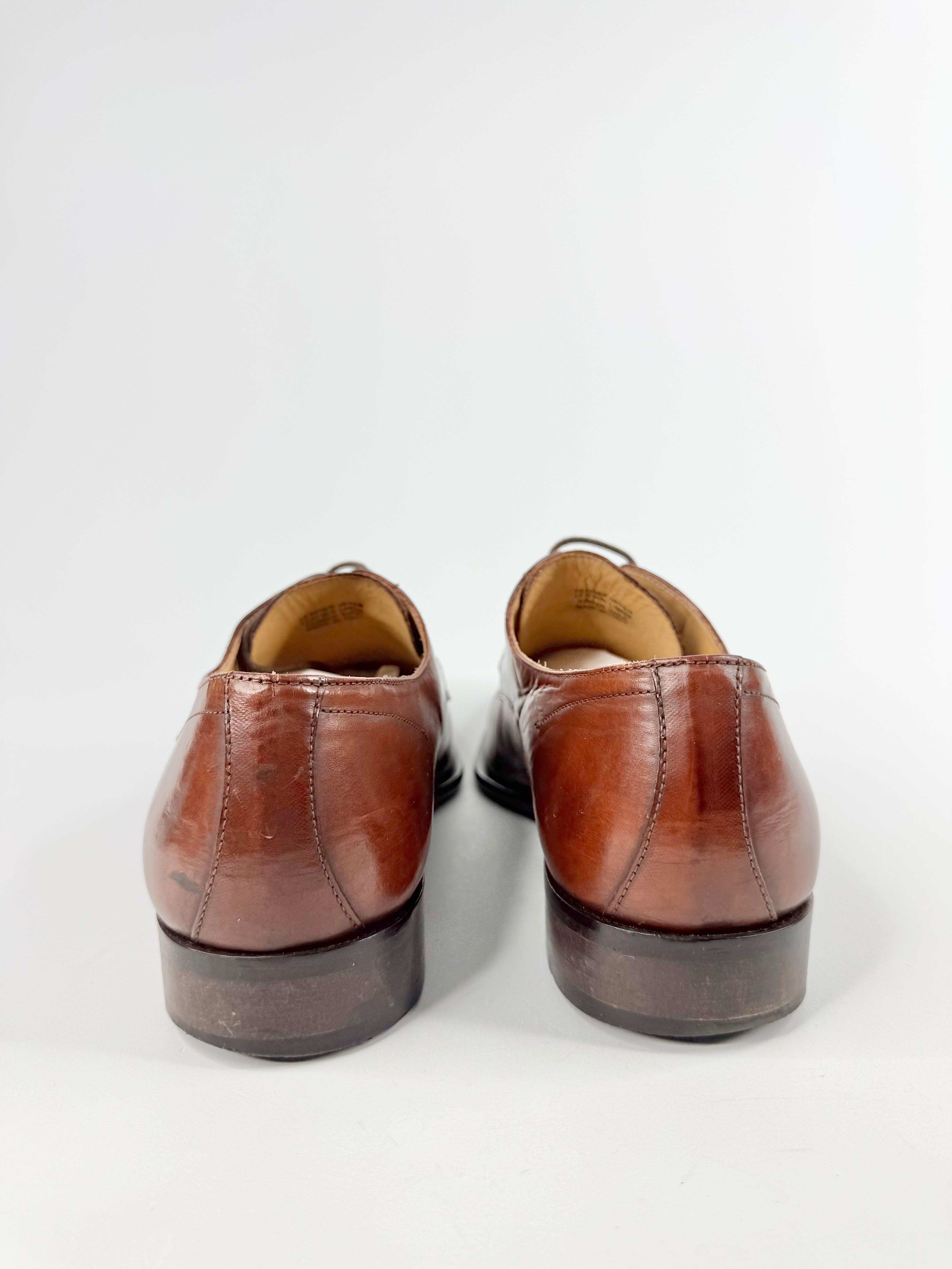 Mario Fagni Deep Tan Lace Ups - EU43.5