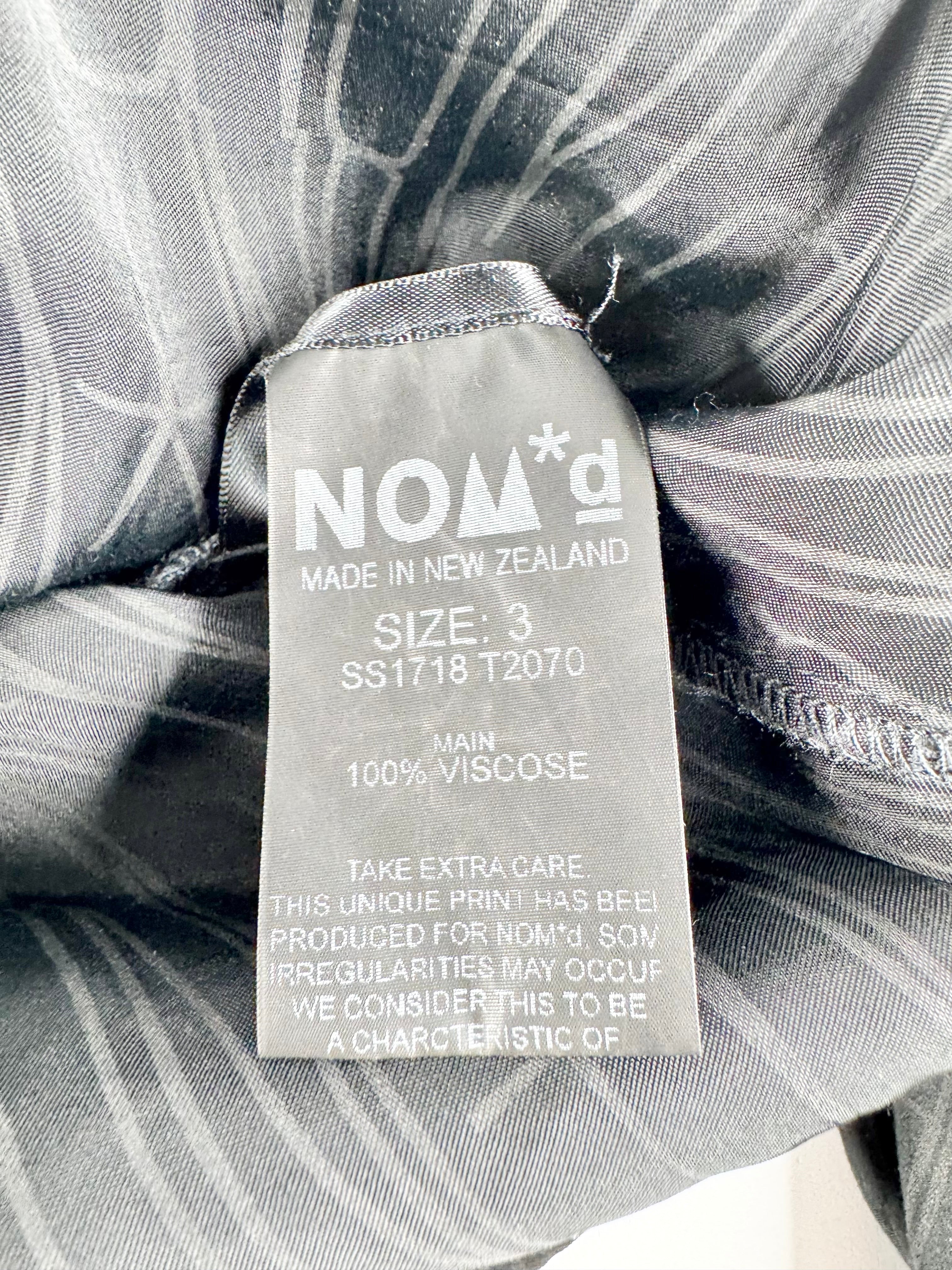 Nom*d Black Long Sleeve Blouse - AU12