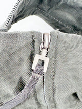 Marithé + François Girbaud Grey Denim Midi Dress - AU6/8