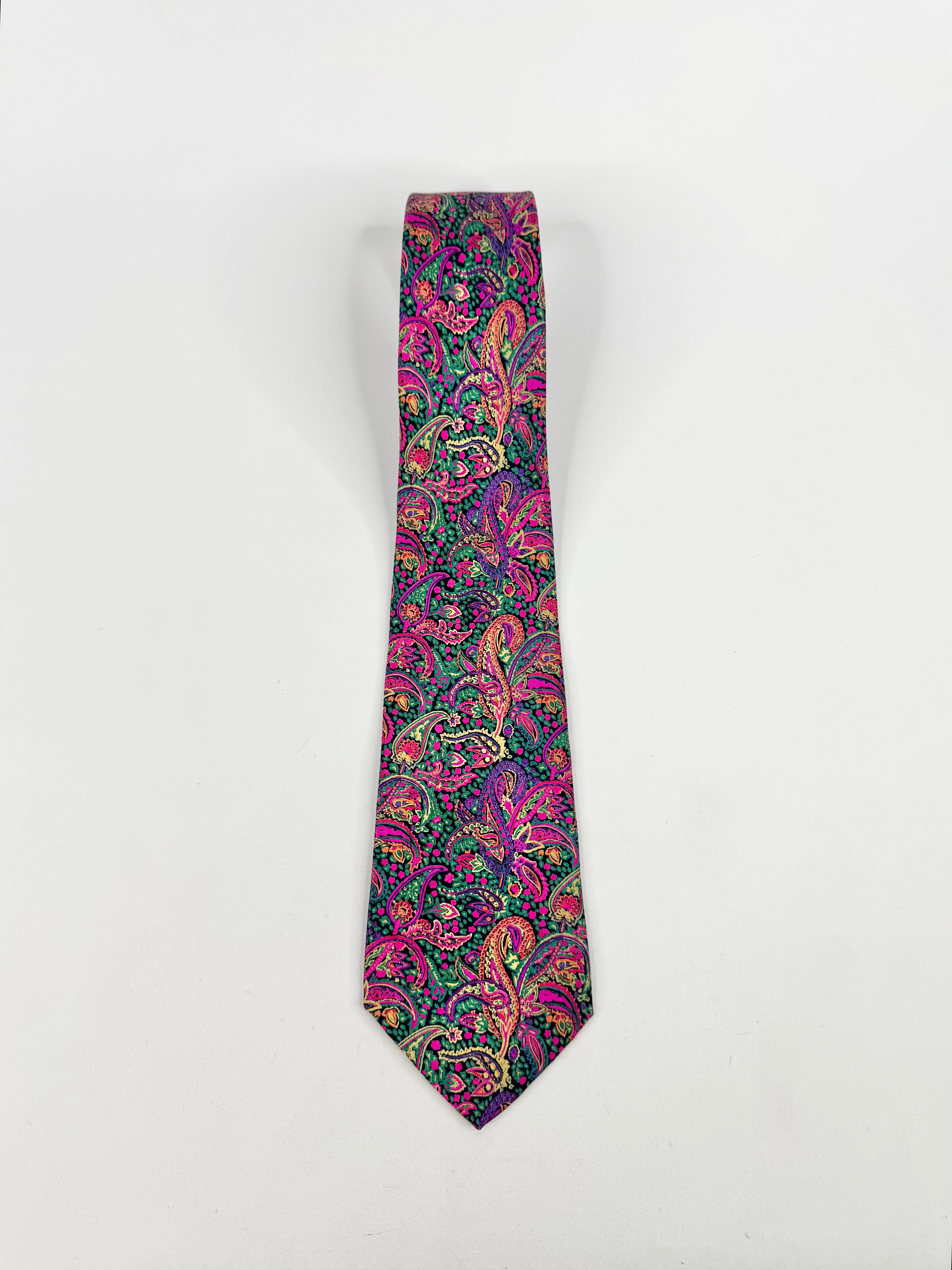 Christian Dior Paisley Print Tie