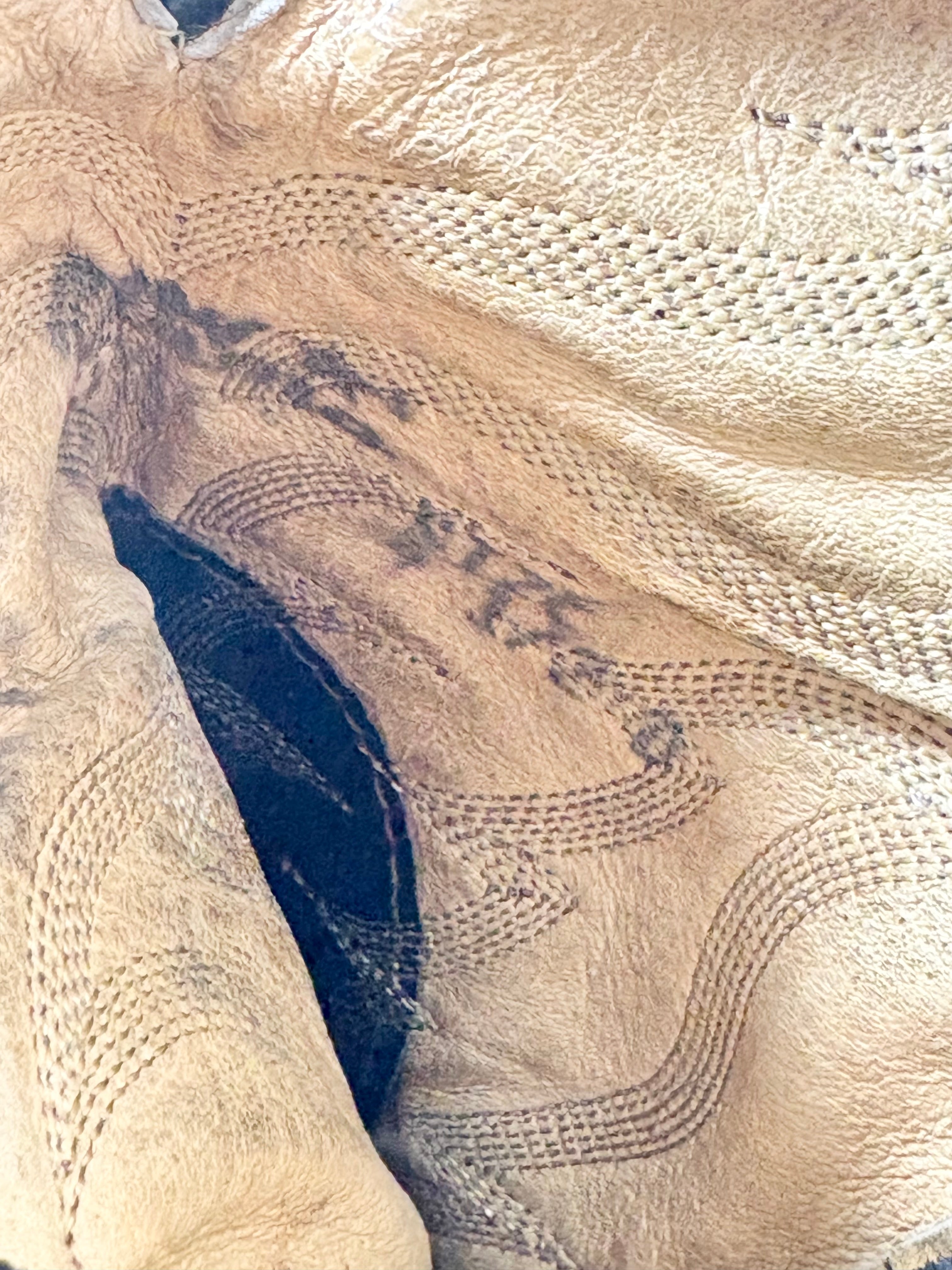 Tony Lama Black & Chestnut Cowboy Boots - EU40