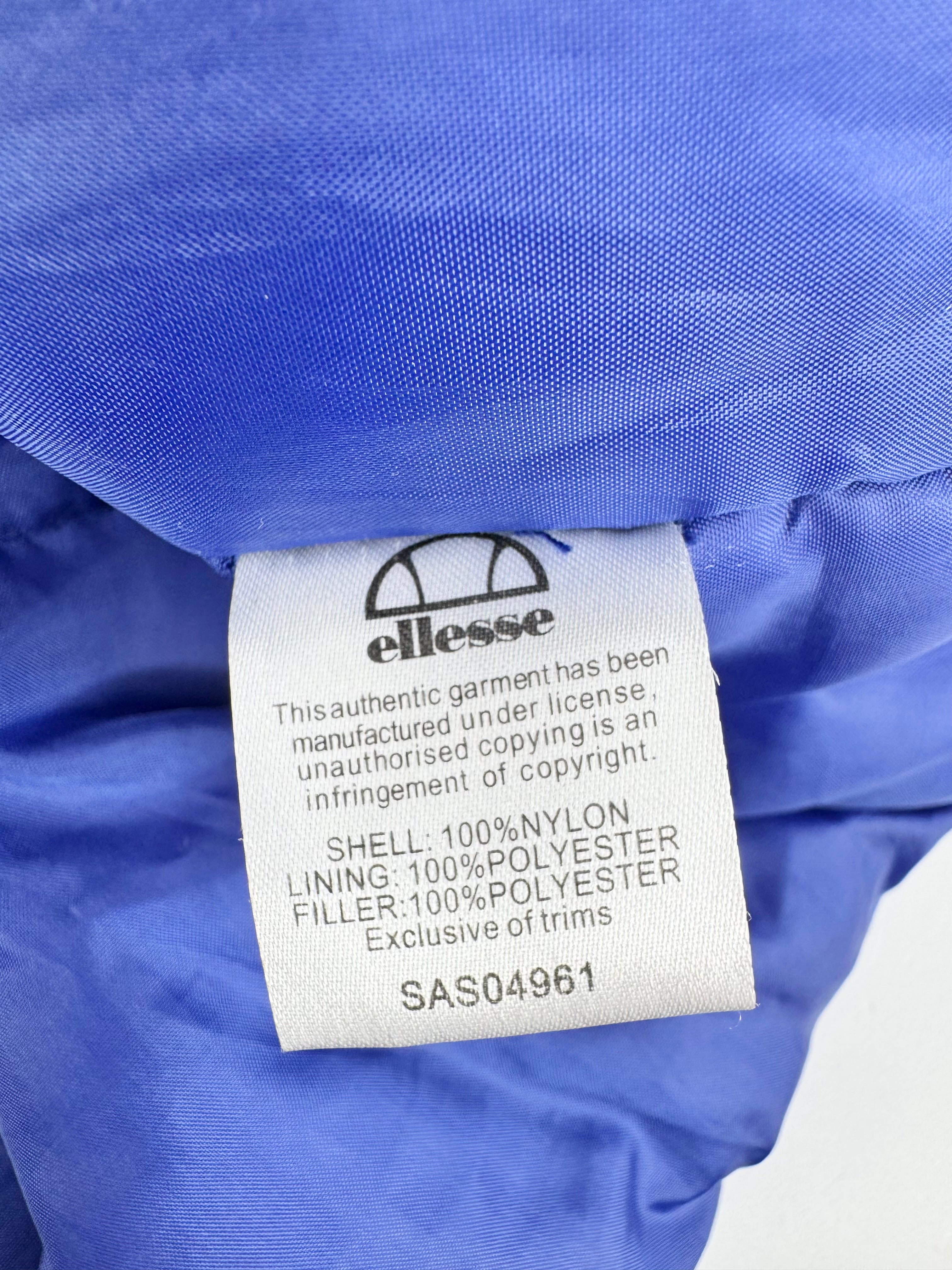 Ellesse Blue & Orange Puffy Jacket - AU10