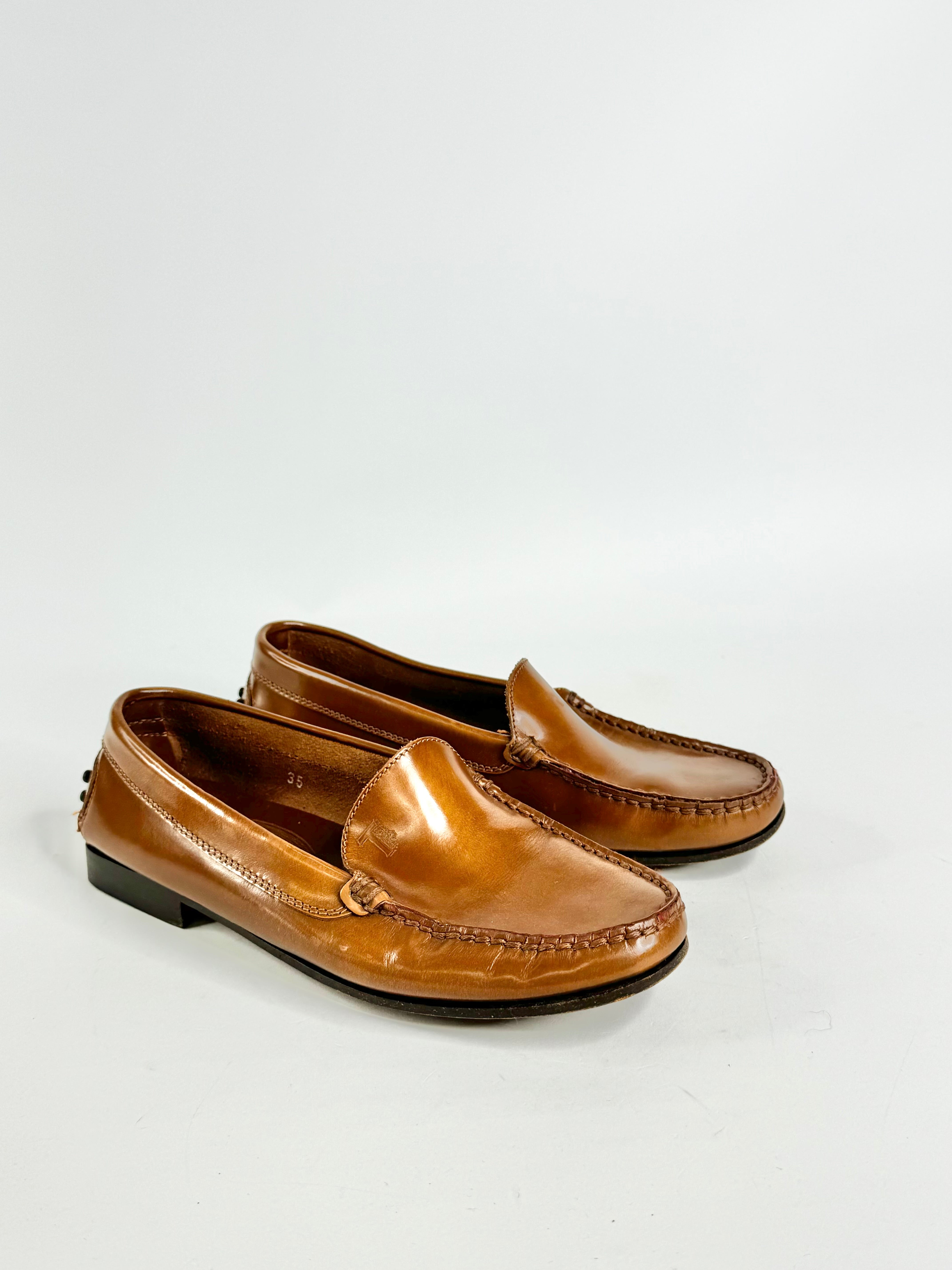 Tod's Toffee Loafers - EU35