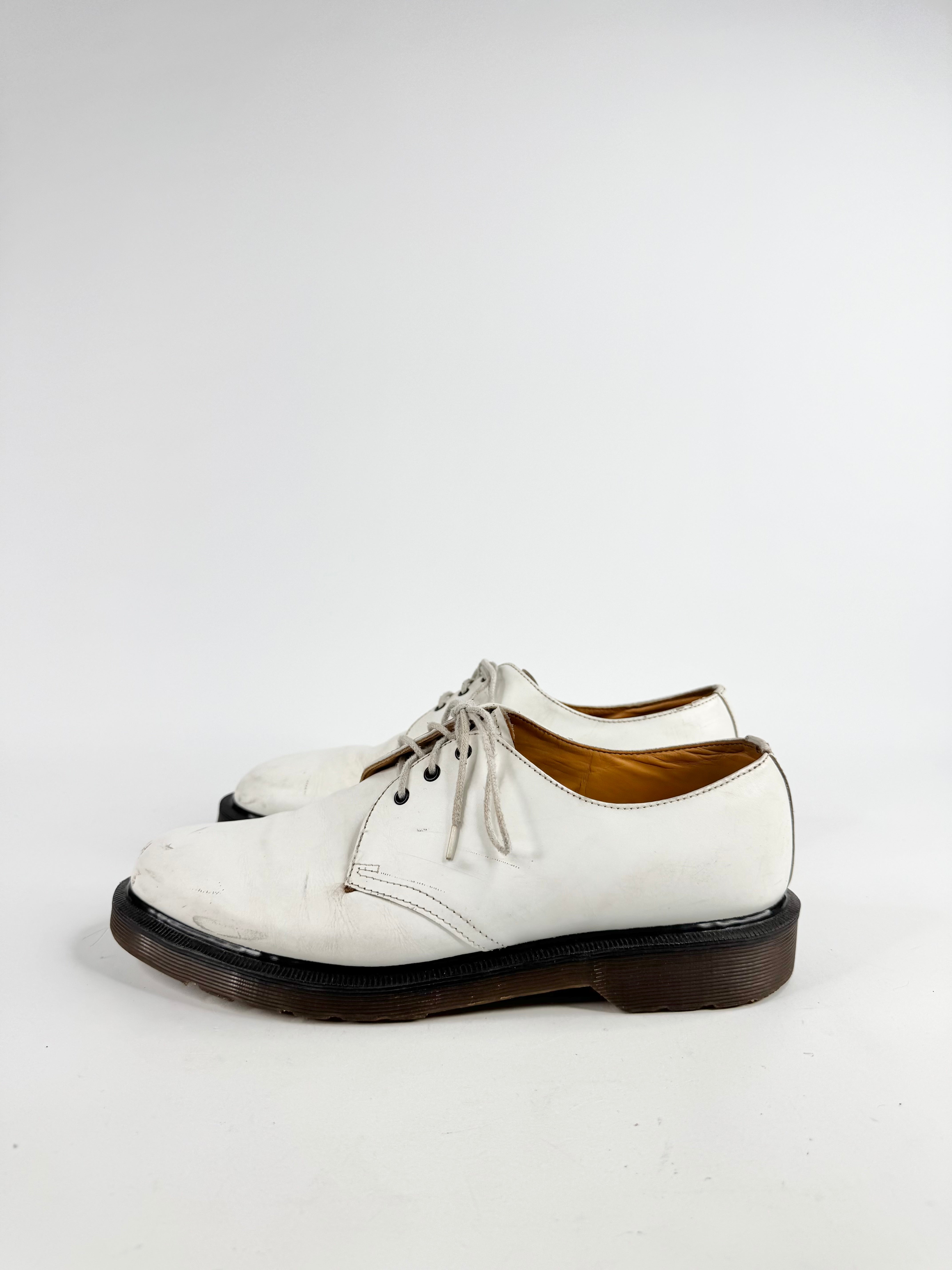 Dr. Martens 1461 White Smooth Leather Shoes - EU42