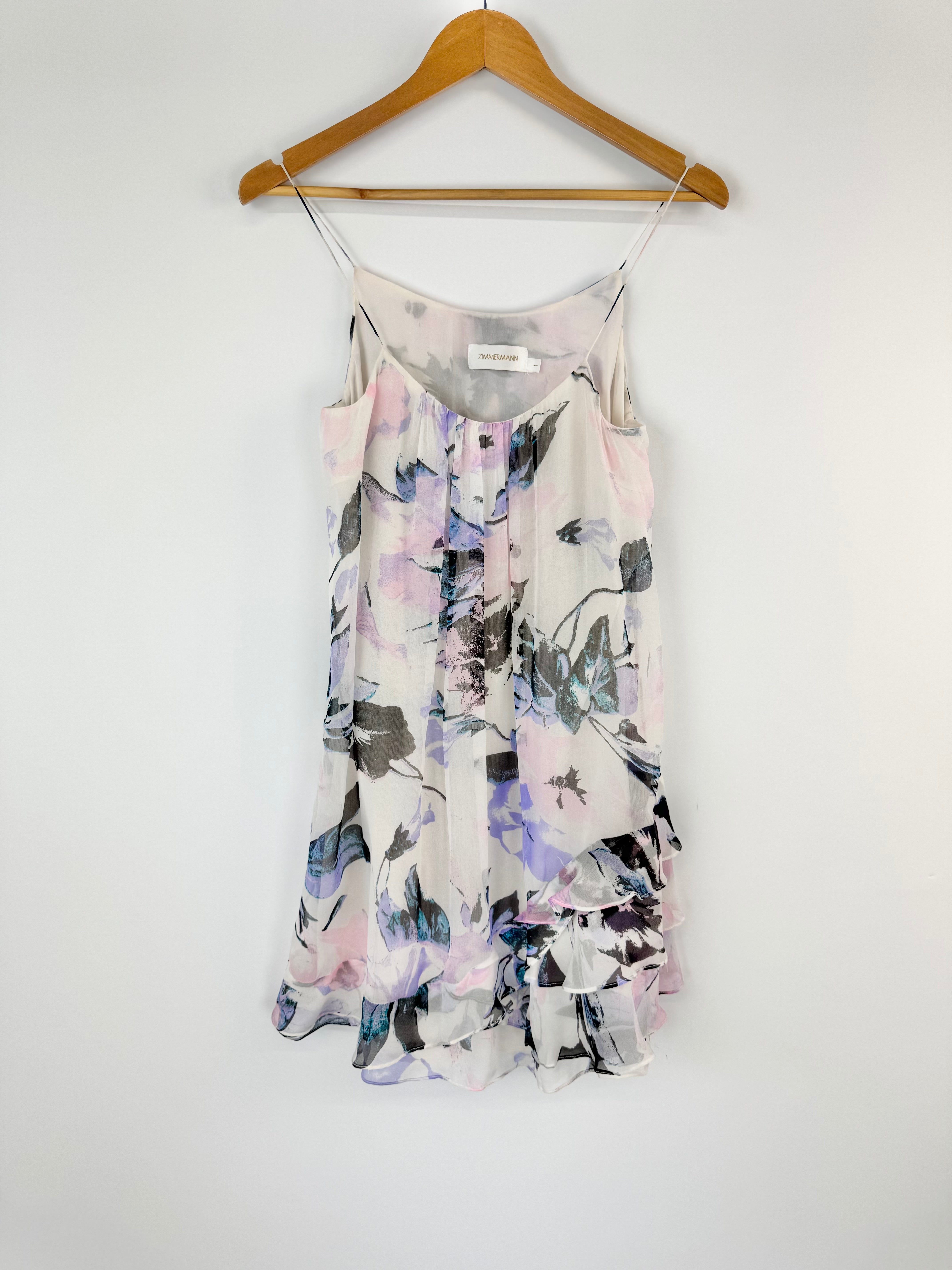 Zimmermann Silk Floral Summer Dress - AU10
