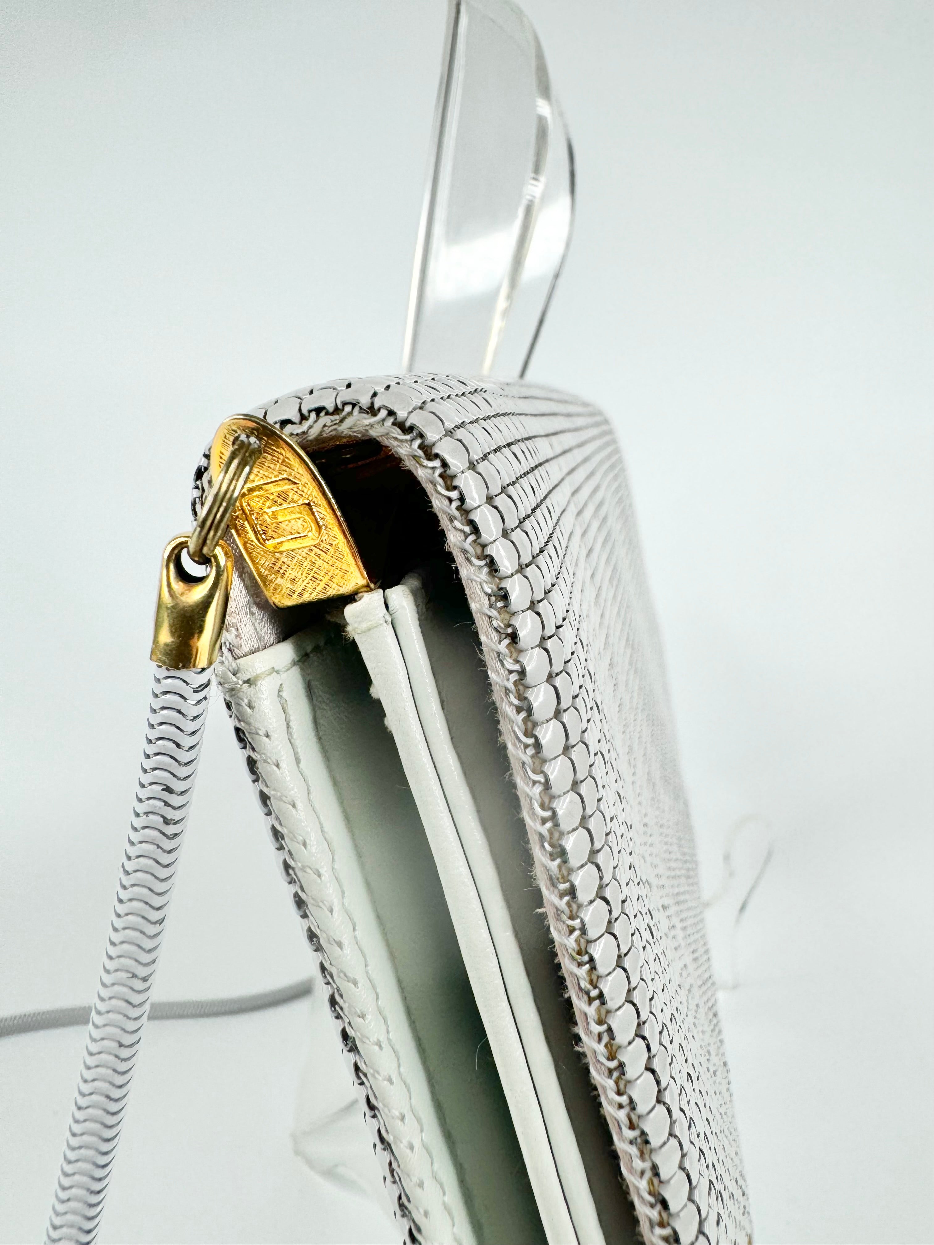 Vintage Glomesh Grey Shoulder Bag