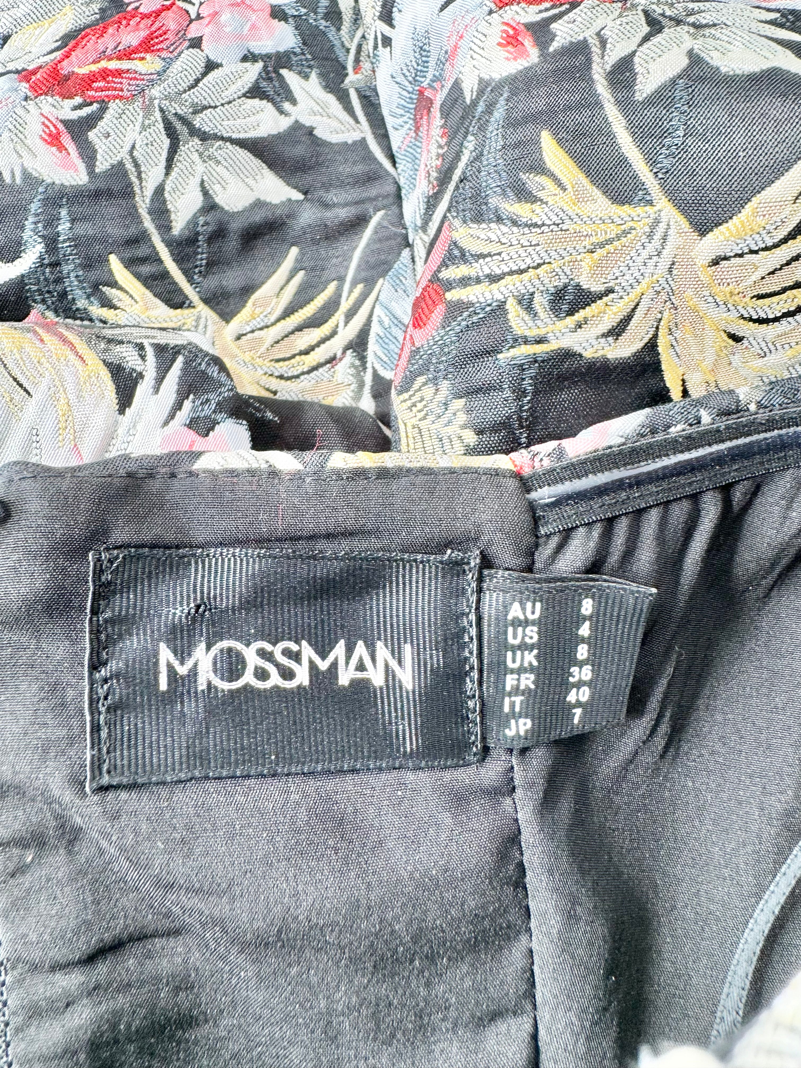 Mossman Black Floral 'The Secret Garden' Dress - AU10