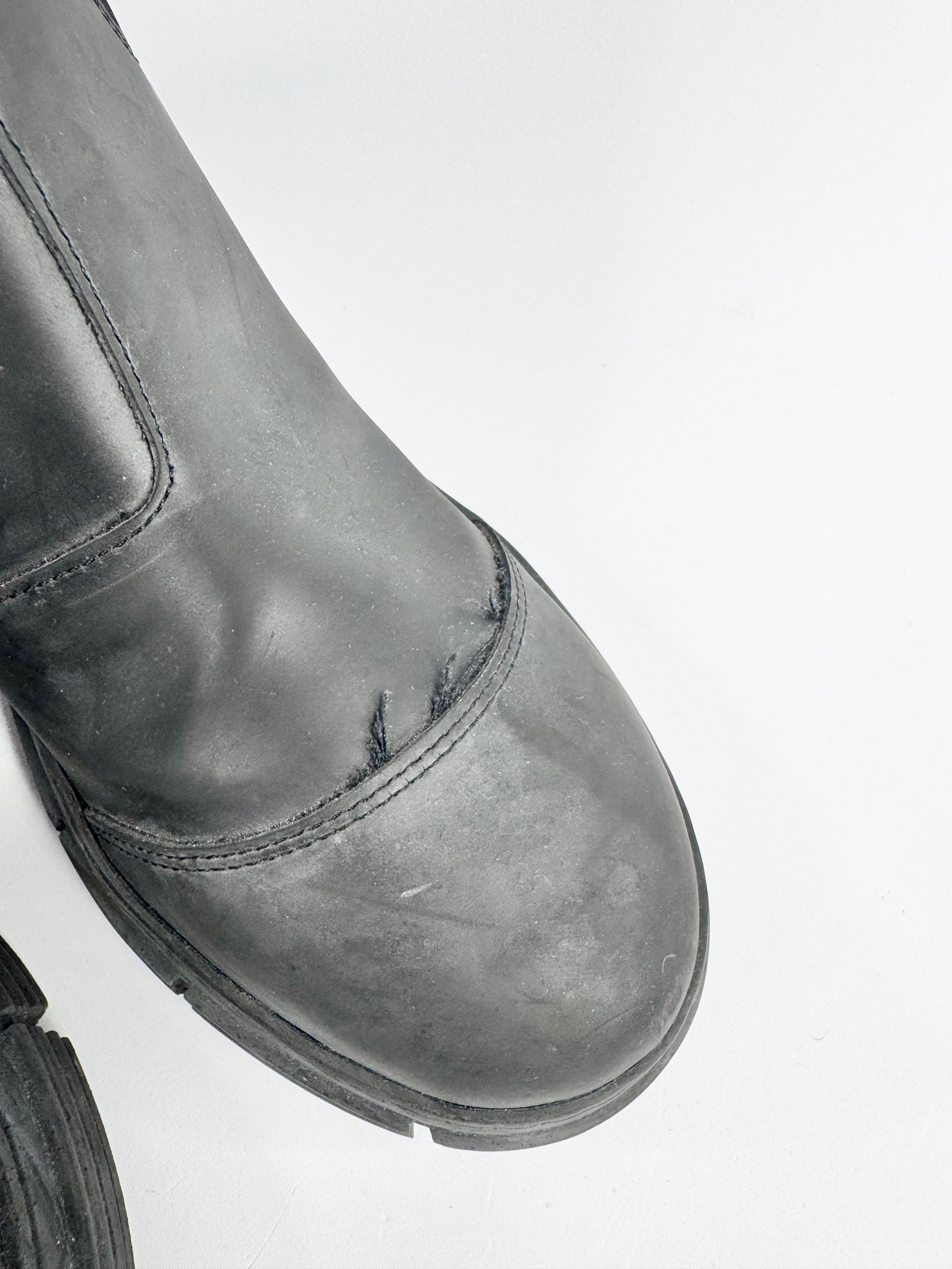 Ganni Black Combat Boots - EU40