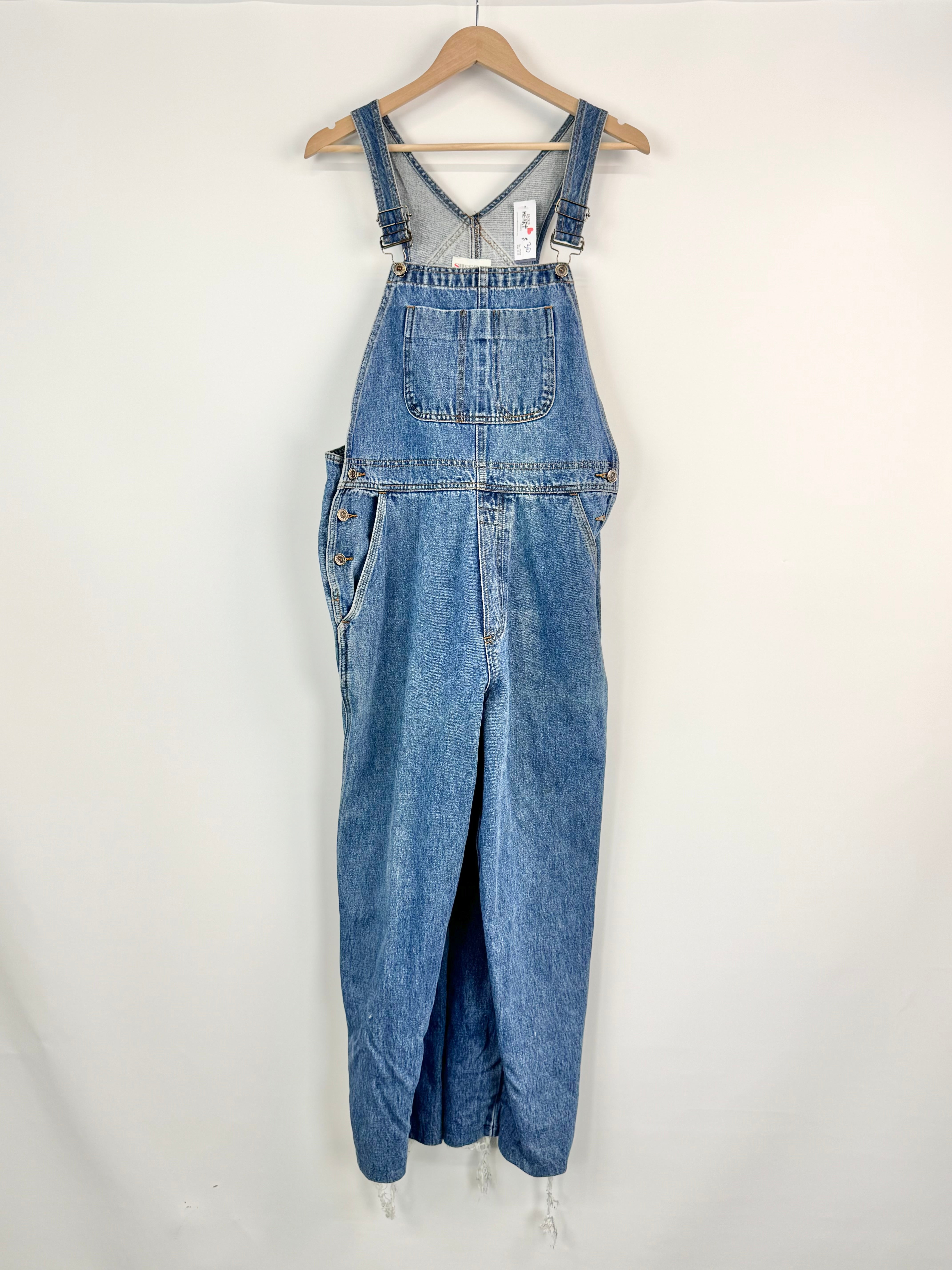 Vintage 90s Sussan Cotton Dungarees - AU8/10