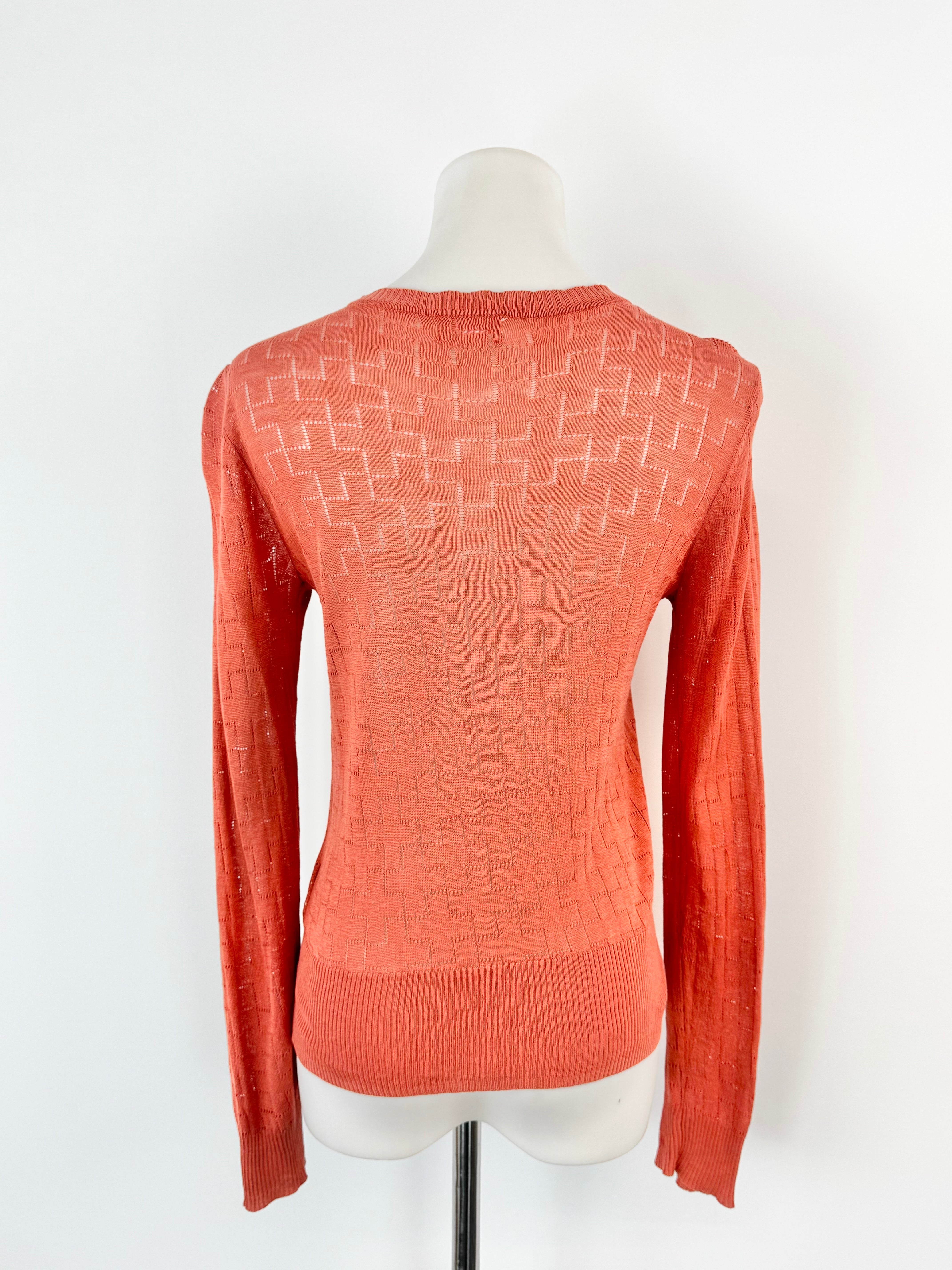 Gorman Saffron Silk & Cotton Cardigan - AU8