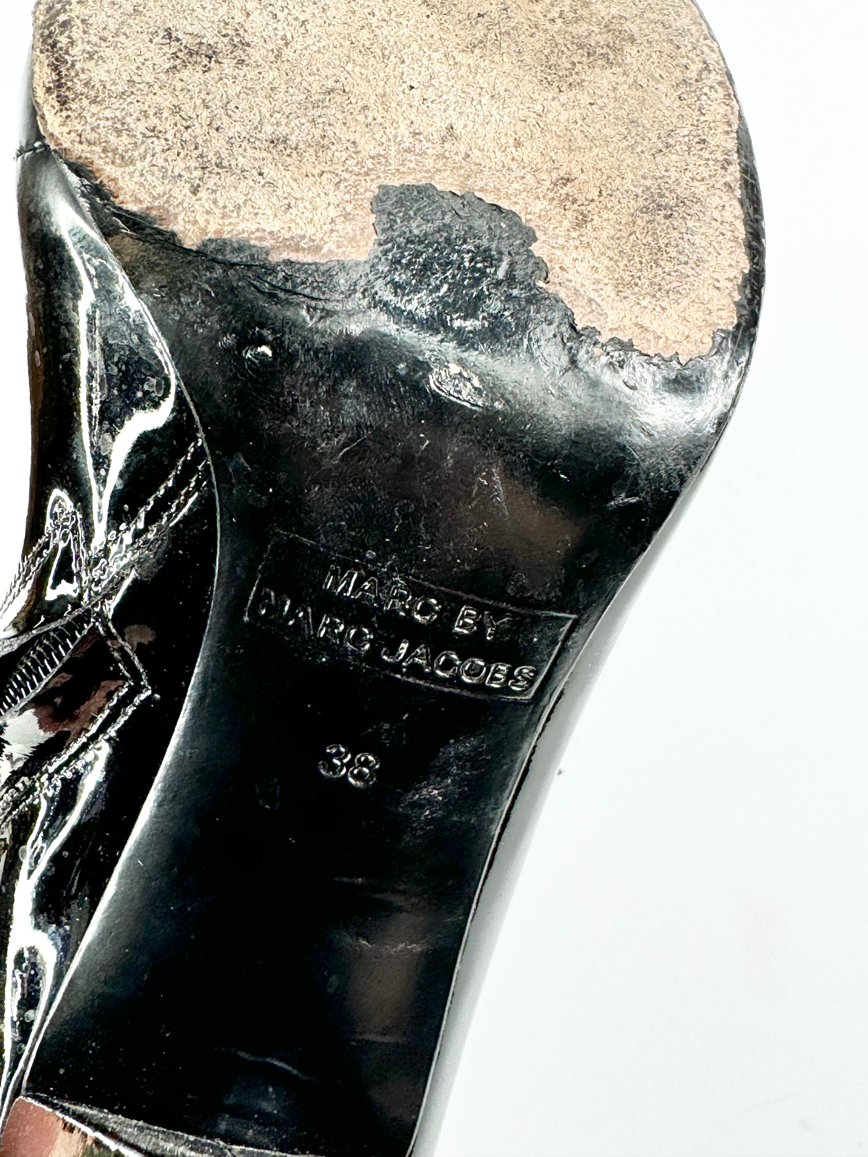 Marc by Marc Jacobs Black Patent Leather Pumps - EU38