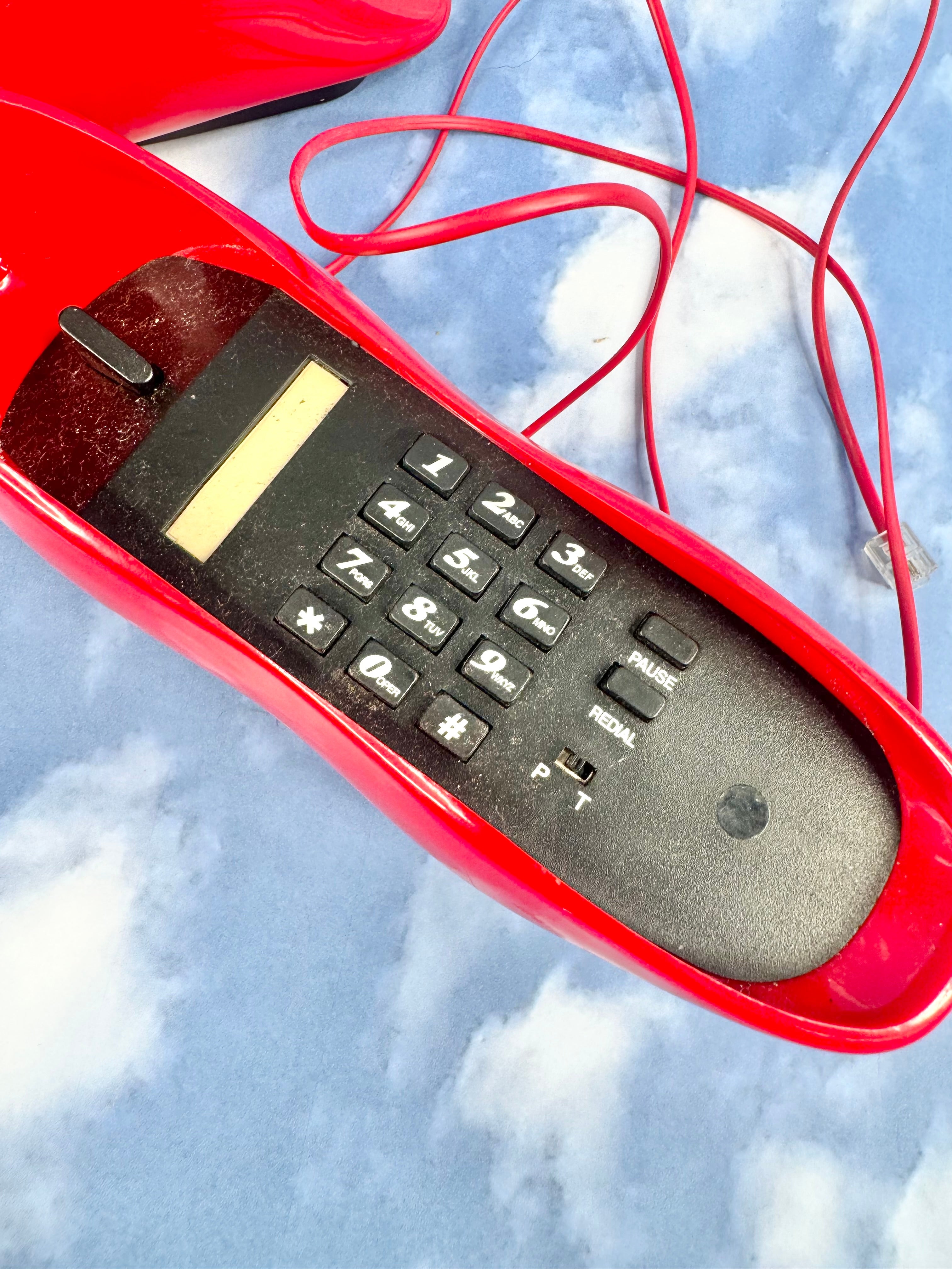 Red Lips Landline Telephone
