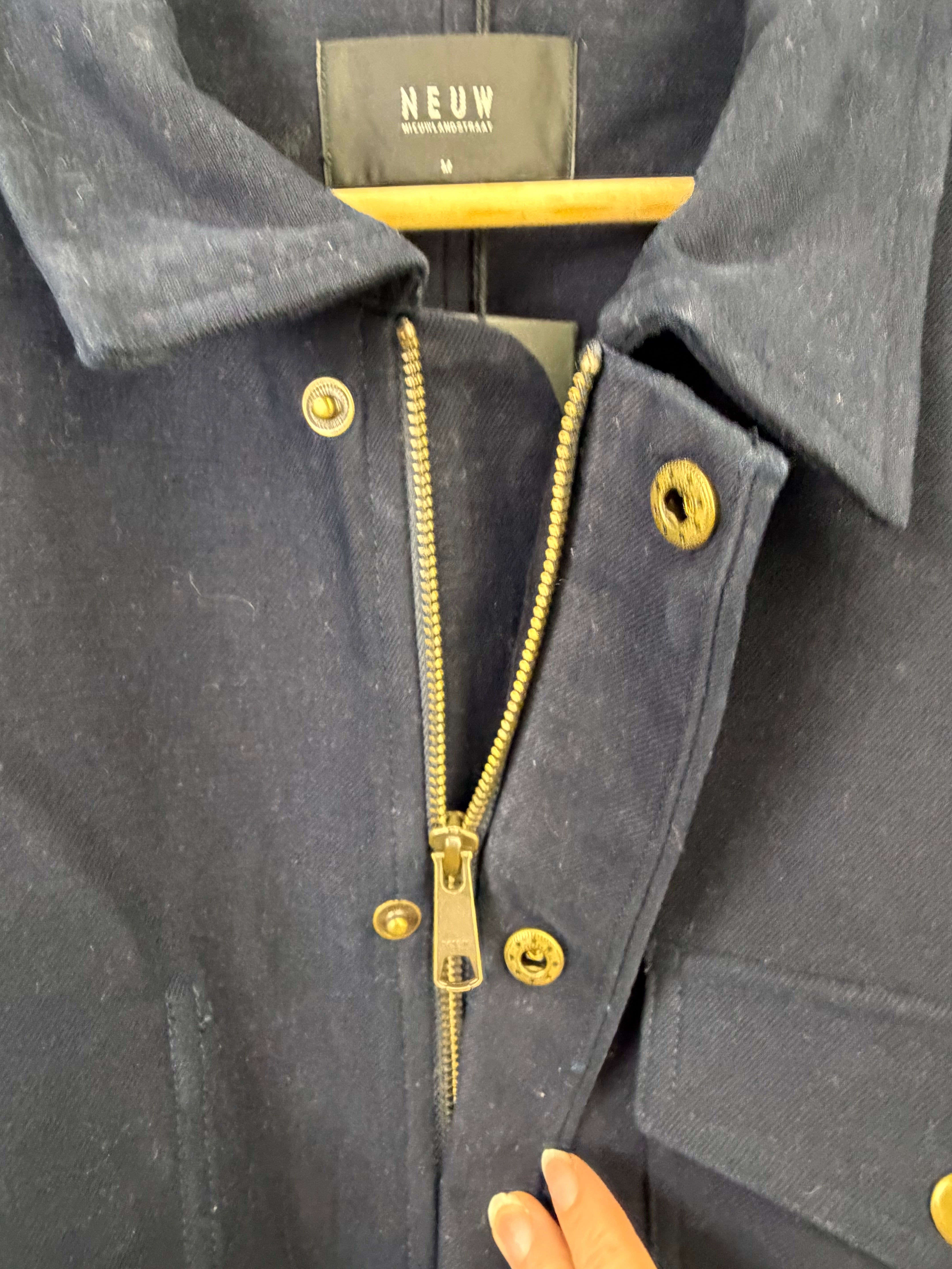 Neuw Dark Navy 'Battle Jacket' NWT - M