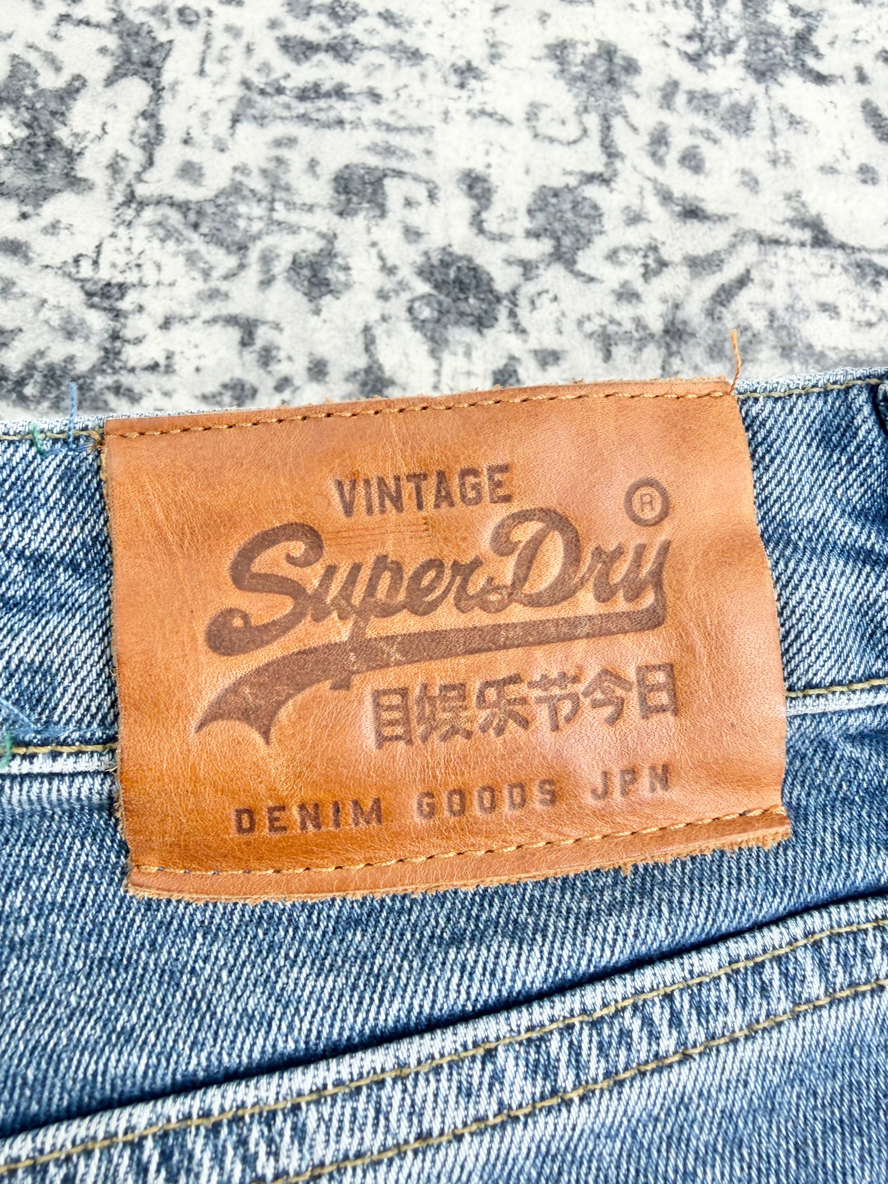 Superdry Vintage Fit Denim Jeans - 34
