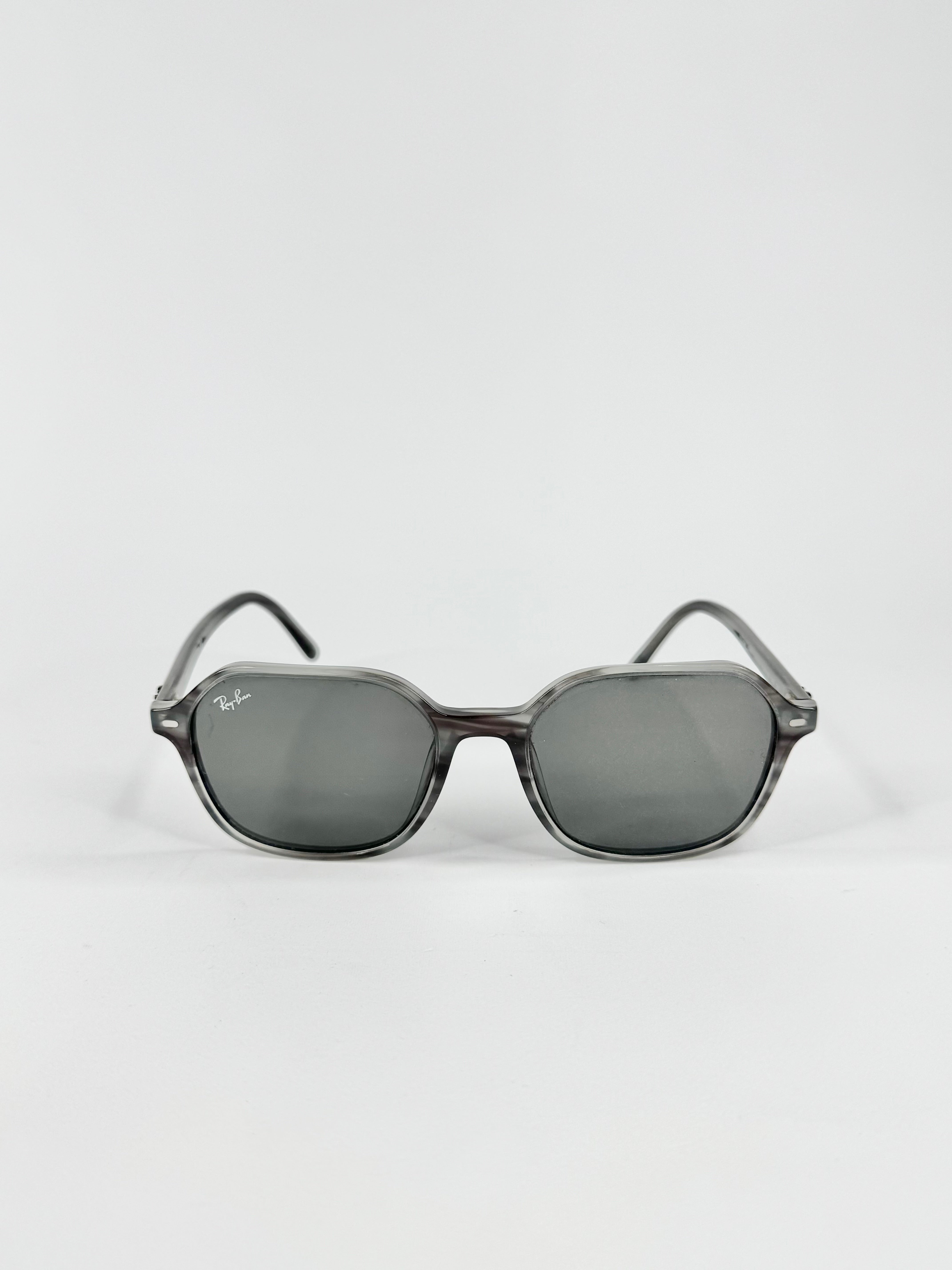 Ray Ban Grey 'John' Sunglasses