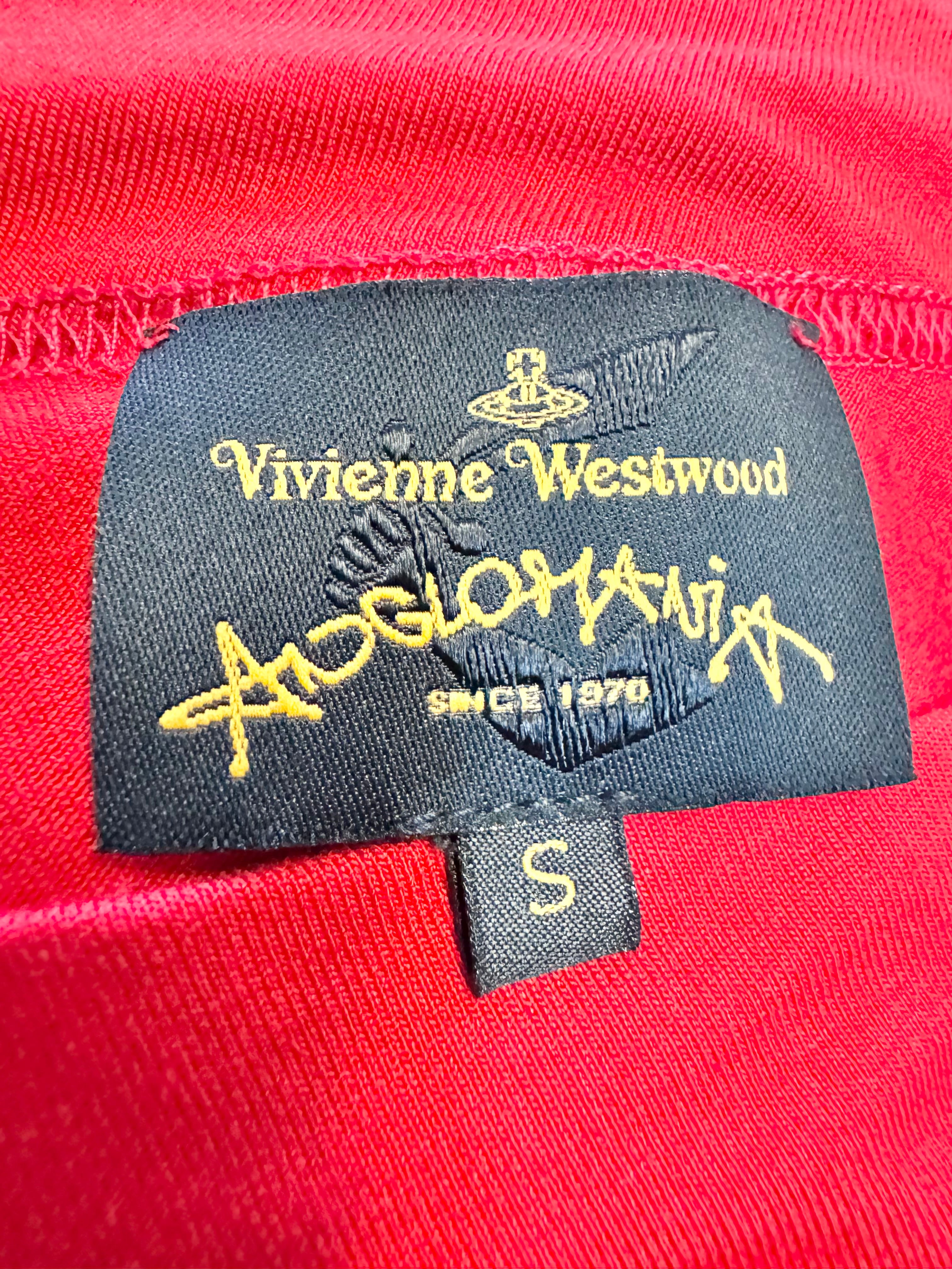 Vivienne Westwood Anglomania Red Asymmetric Dress - AU8