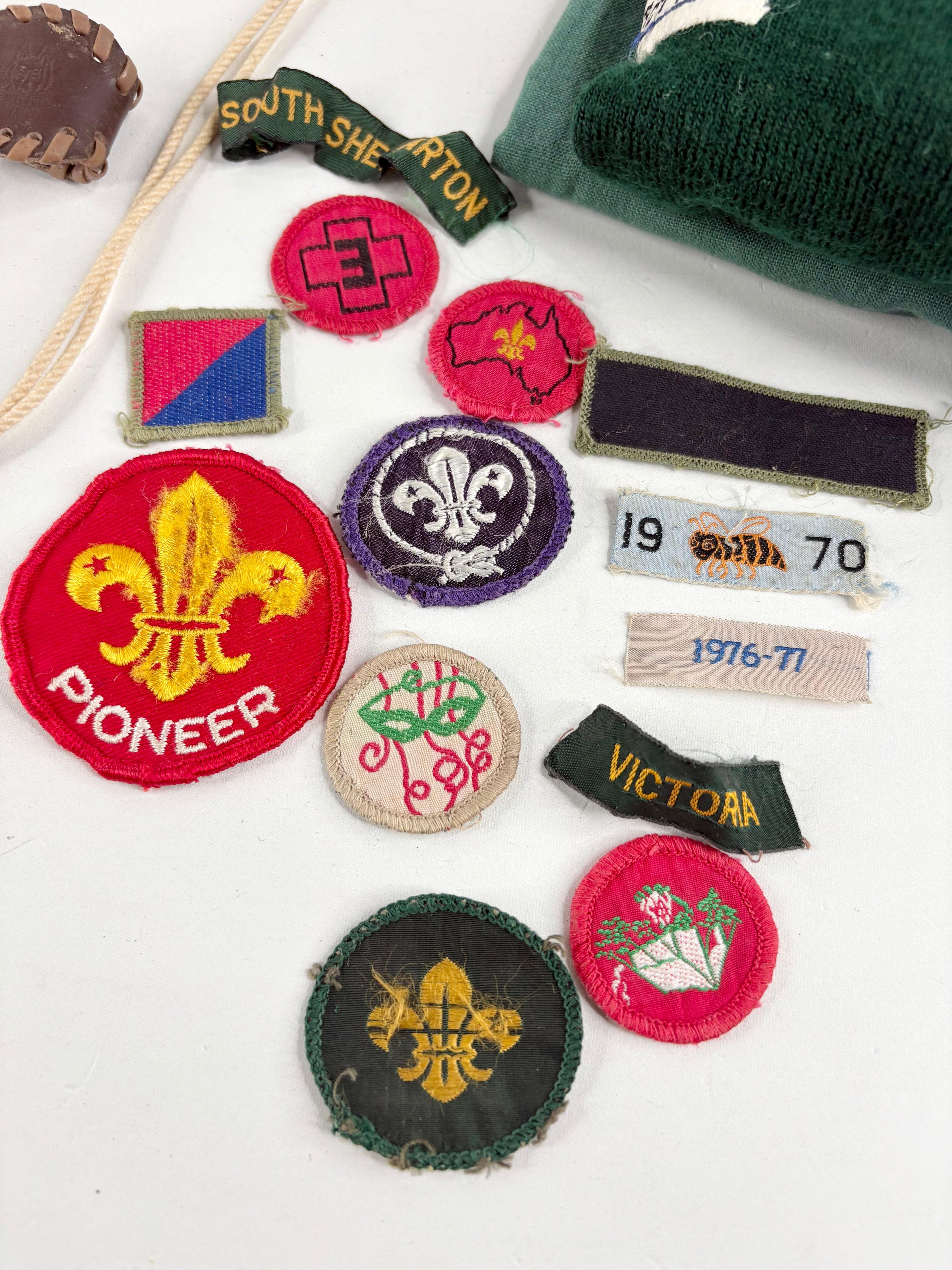 Vintage 70s Australian Scouts Uniform & Paraphernalia